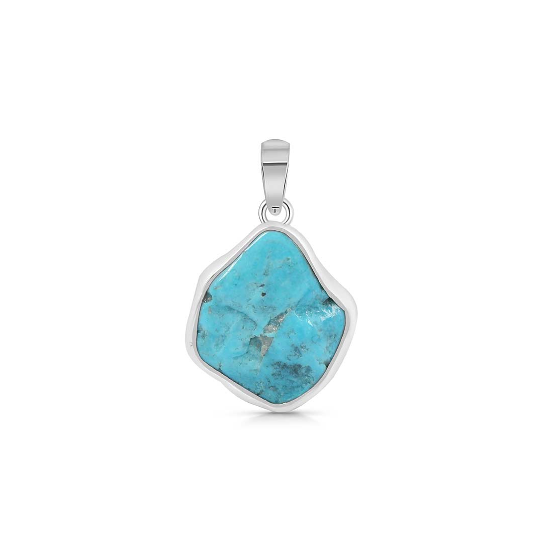 Premium Turquoise Rough Pendant - TRQ-P-50 | Sagacia Jewelry