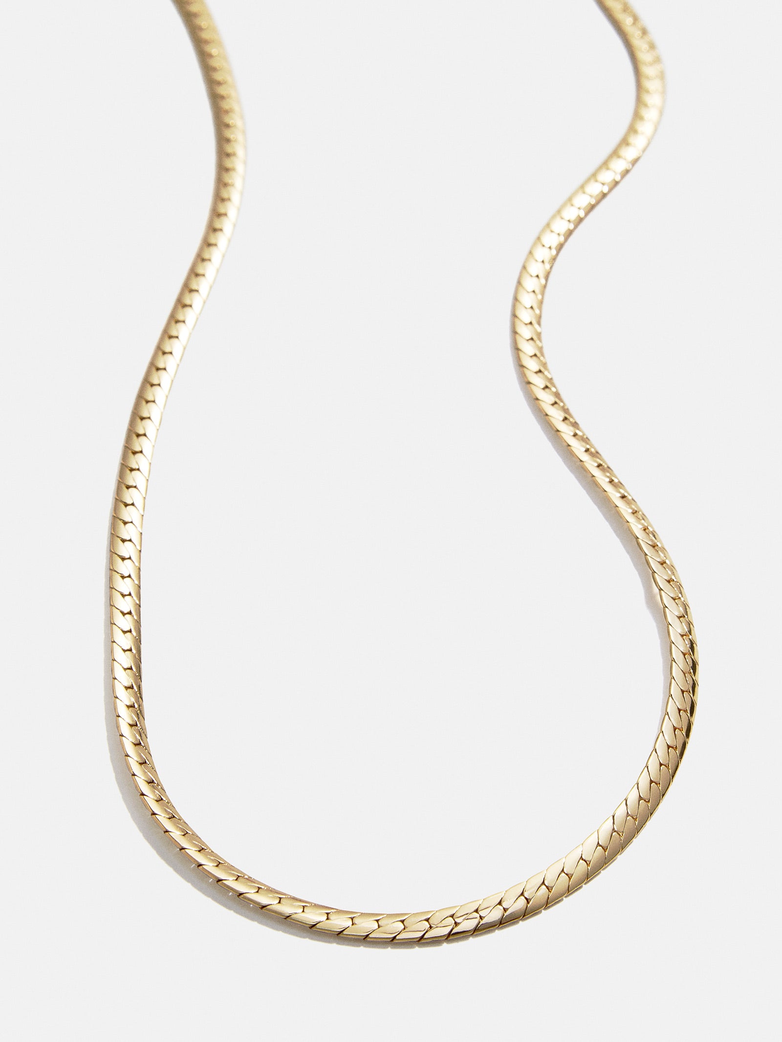 Premium Stevie Gold Snake Chain Necklace