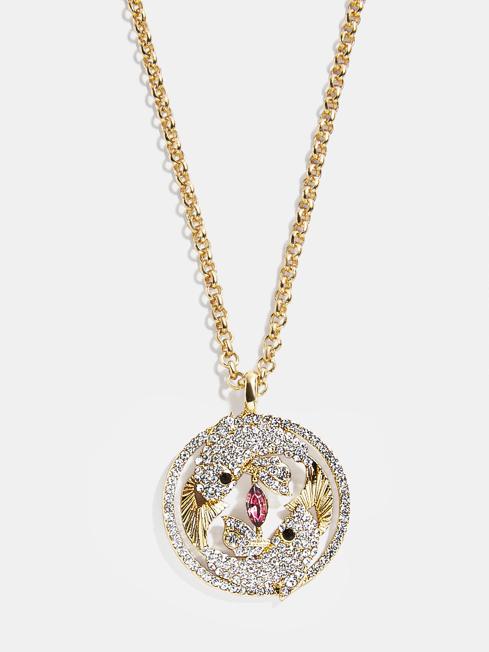 Premium Andrea Zodiac Necklace - Pisces | Ultimate Crystal-Studded Pendant