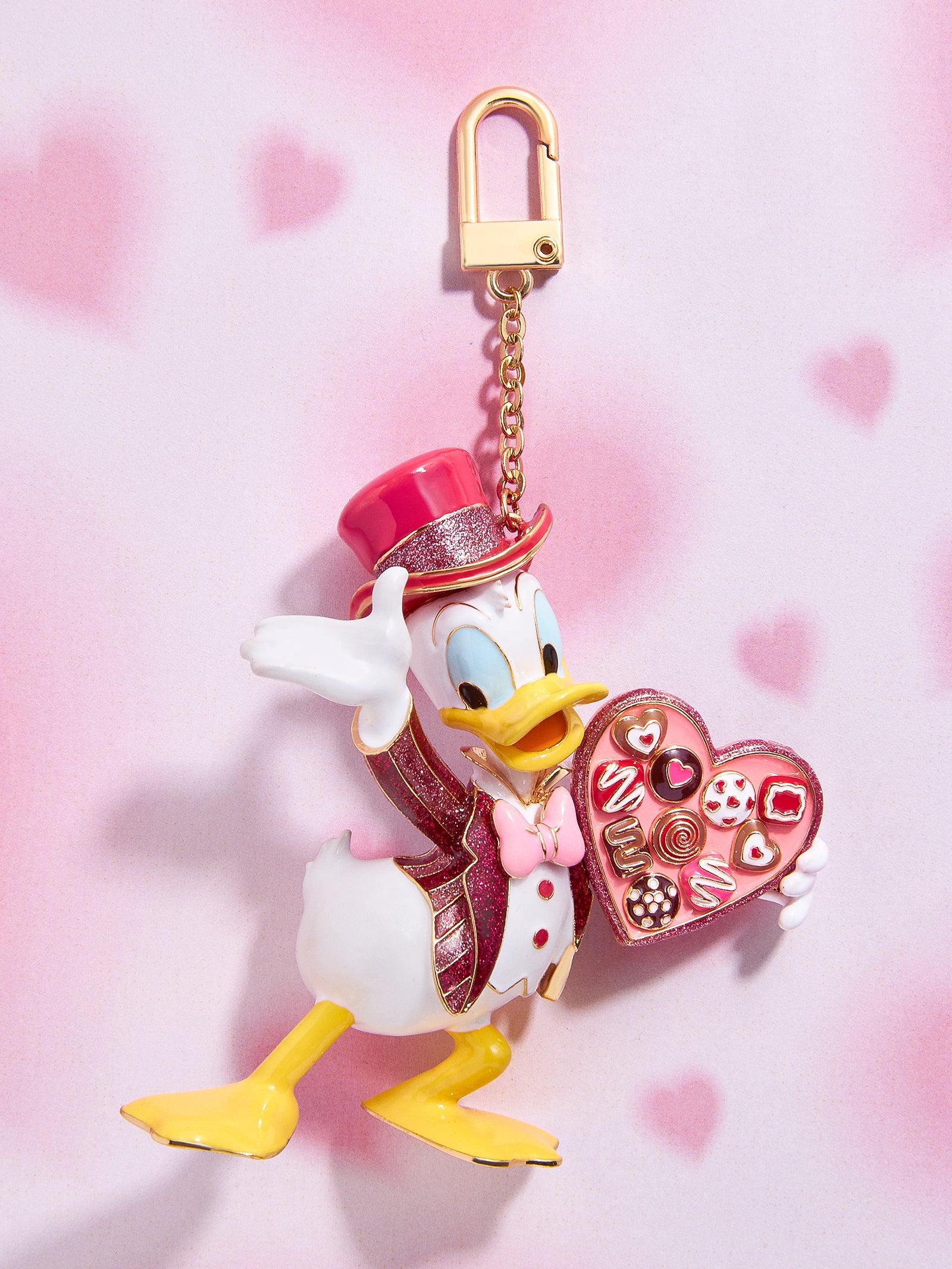 Premium Disney Valentine's Day Bag Charm - Donald Duck Romance Edition