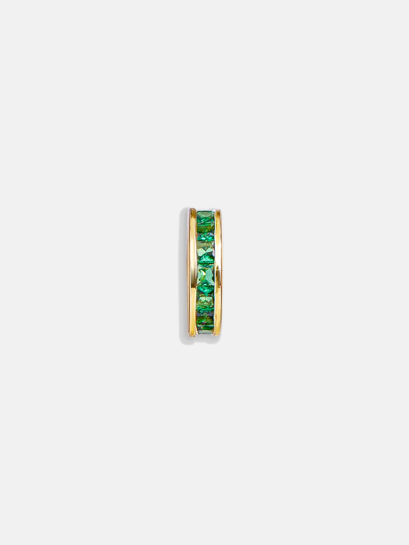 Premium Emerald Birthstone Bead Charm - Modern & Meaningful