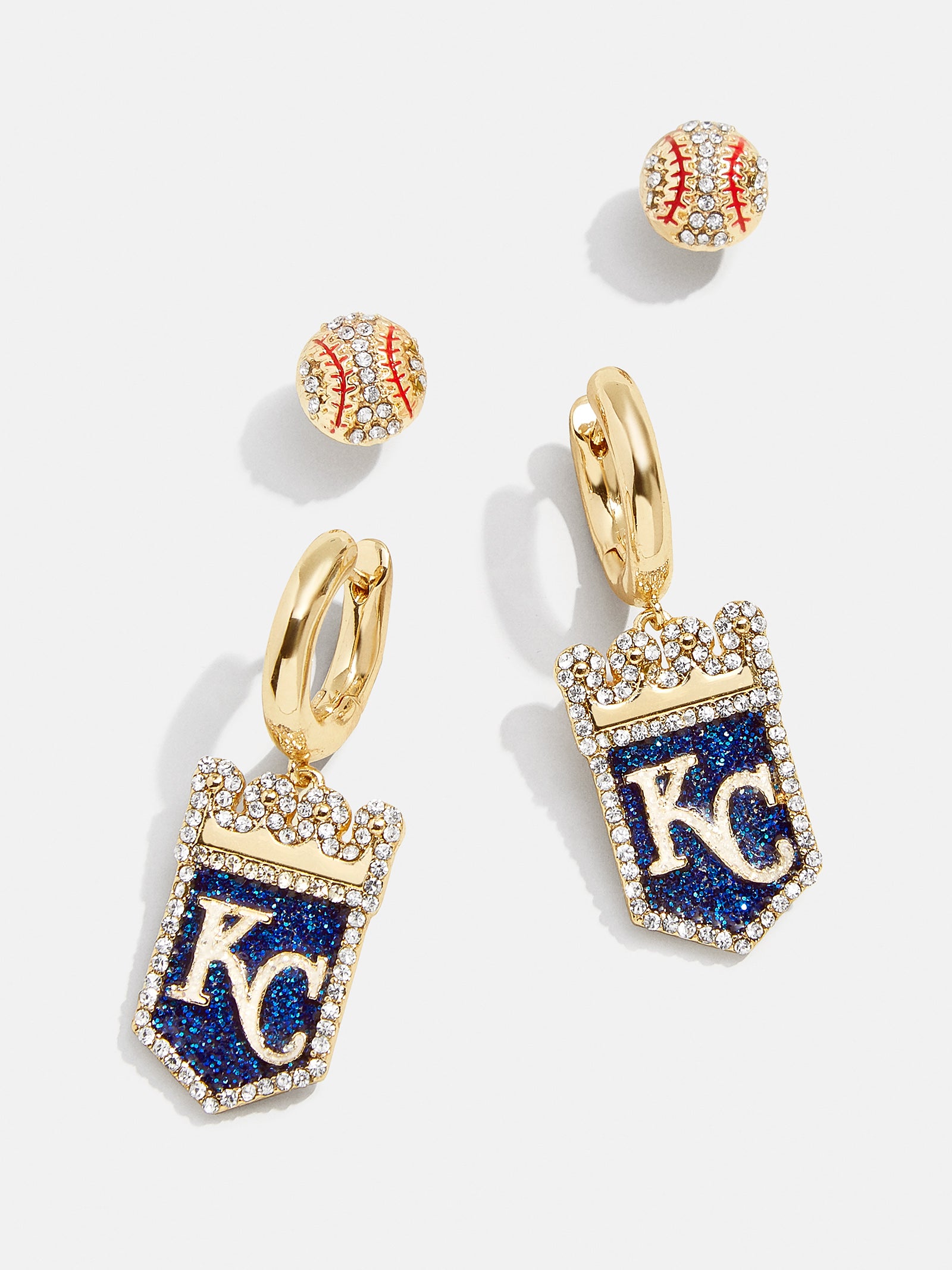 Premium MLB Kansas City Royals Earring Set - Ultimate Fan Collection