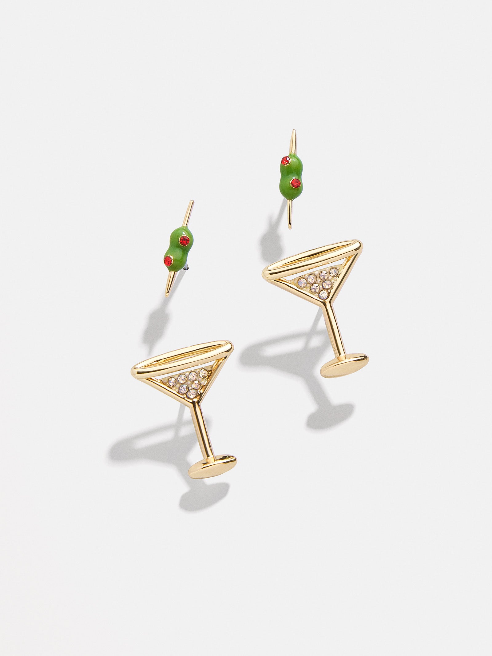 Ultimate Pimento Memento Martini Earring Set - Premium Cocktail Jewelry