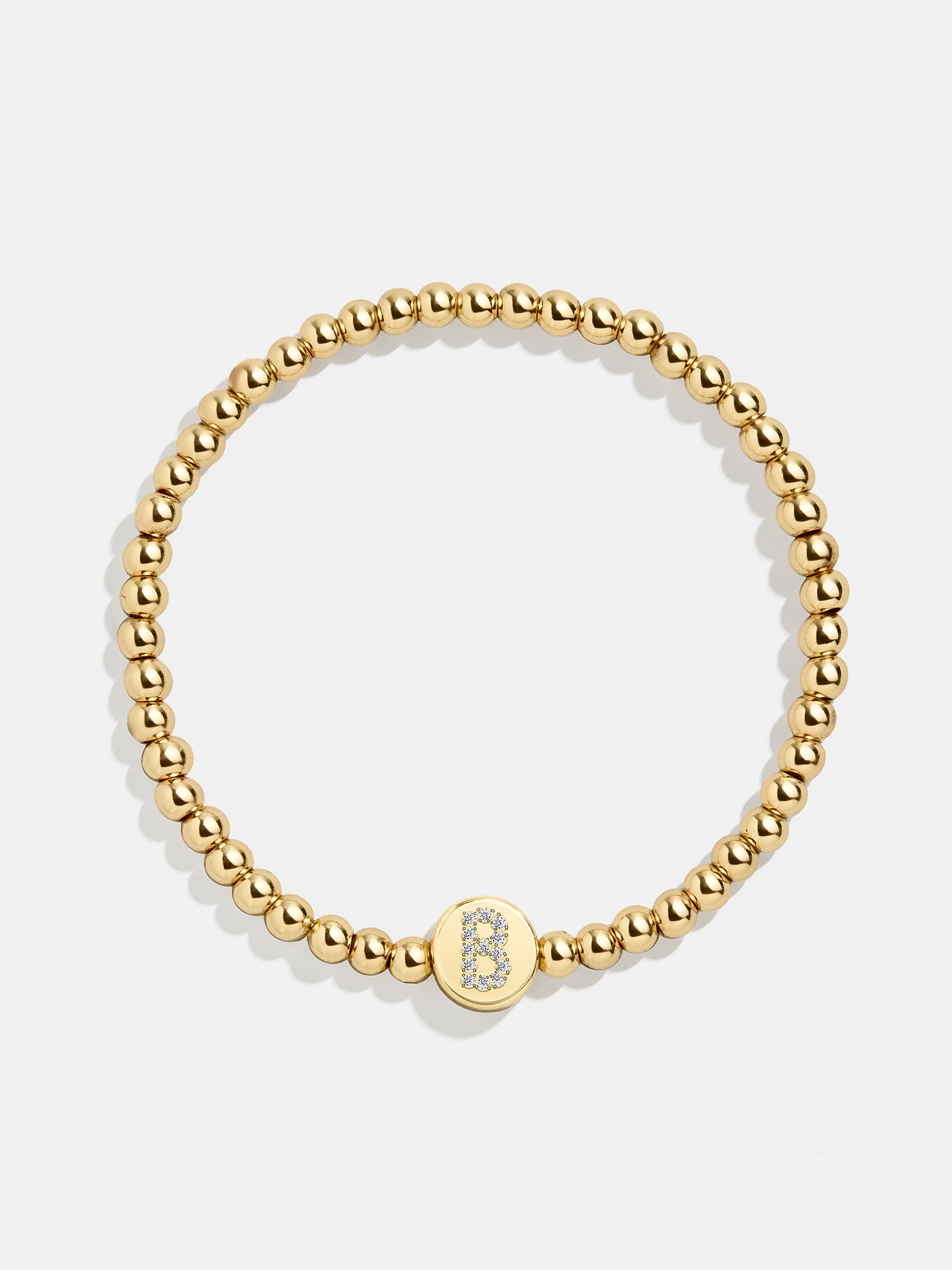 Premium Carmen Initial Disc Pisa Bracelet - Gold | Personalized Style