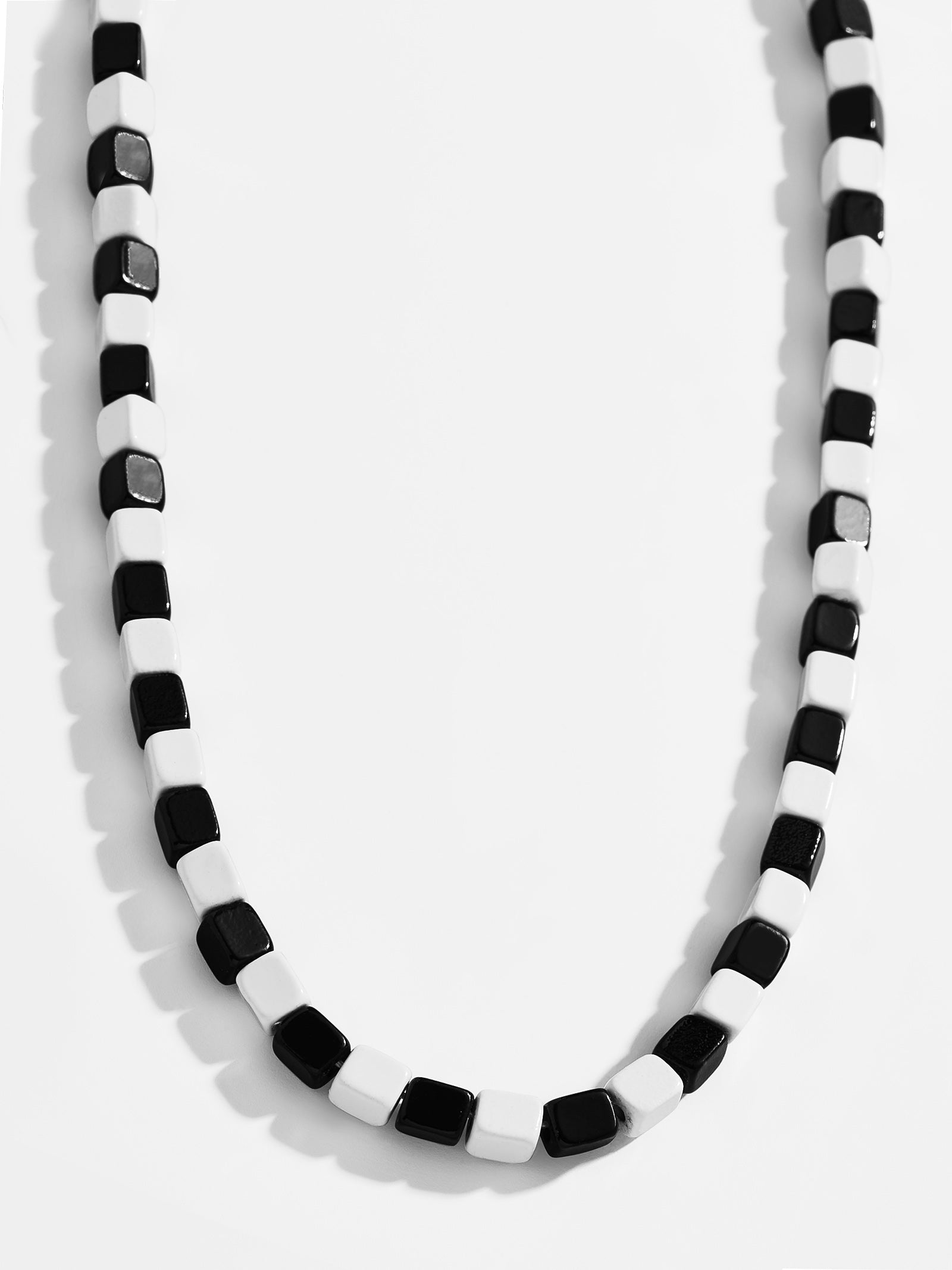 Premium Geometric Bead Strand Necklace