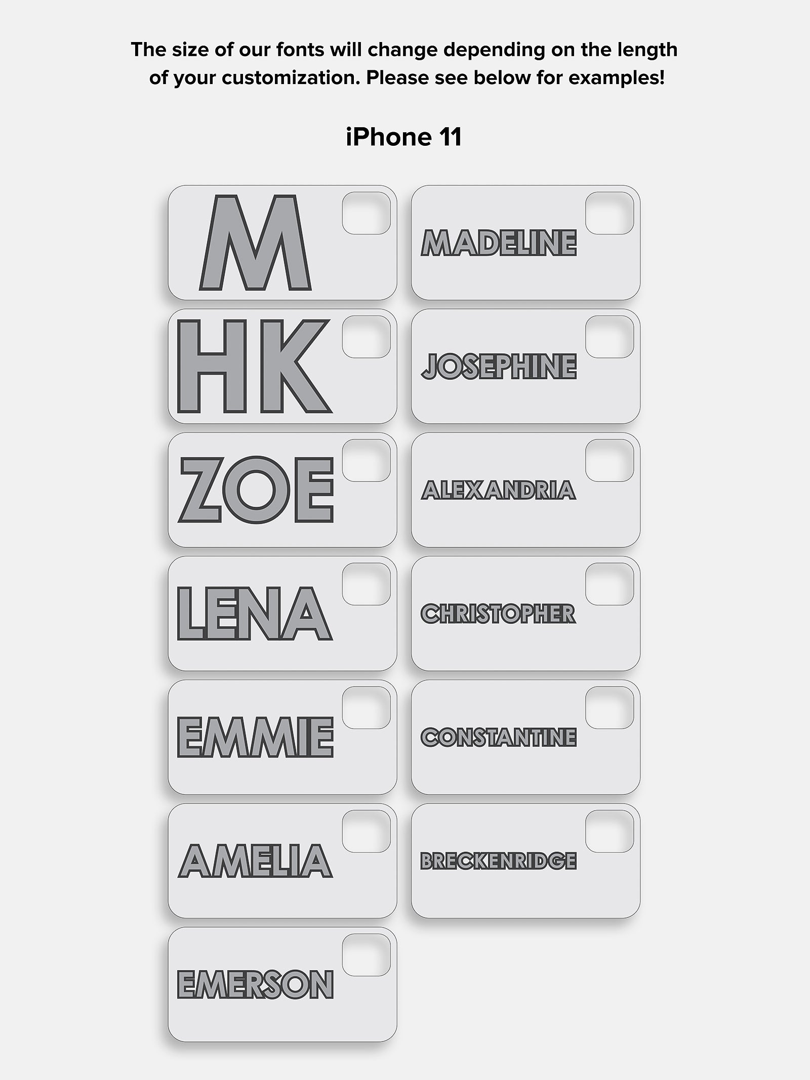 Ultimate Block Font Custom iPhone Case - Vibrant Red/Pink