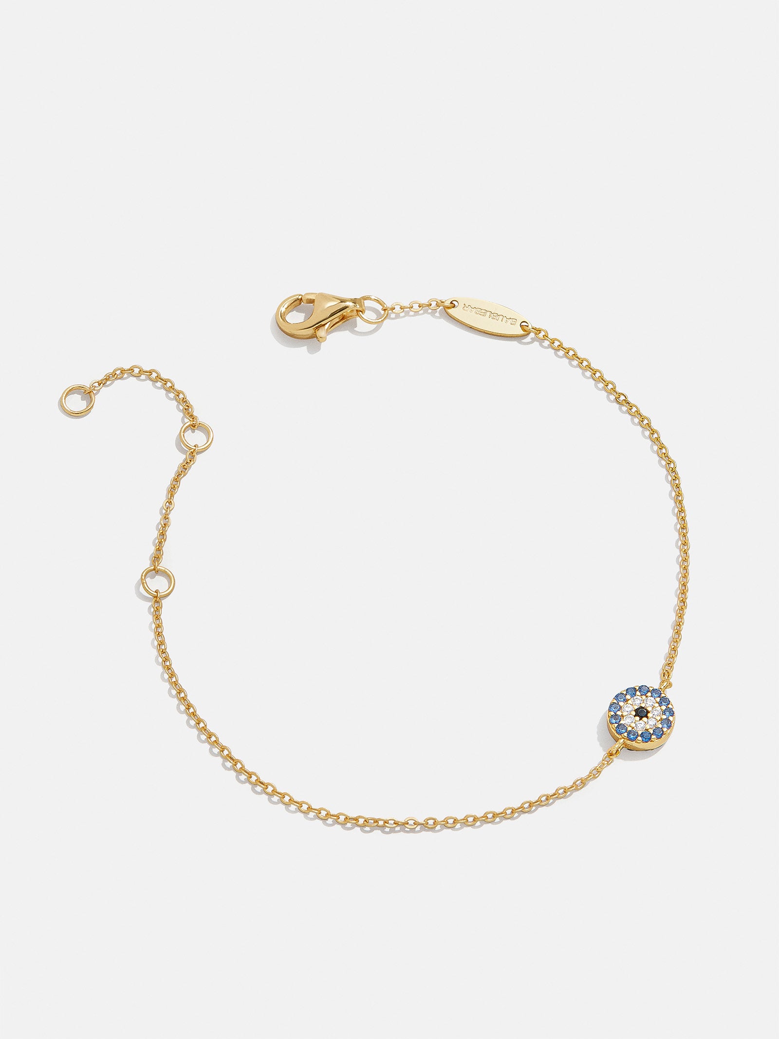 Premium 18K Gold Evil Eye Bracelet - Luxe Pavé Design