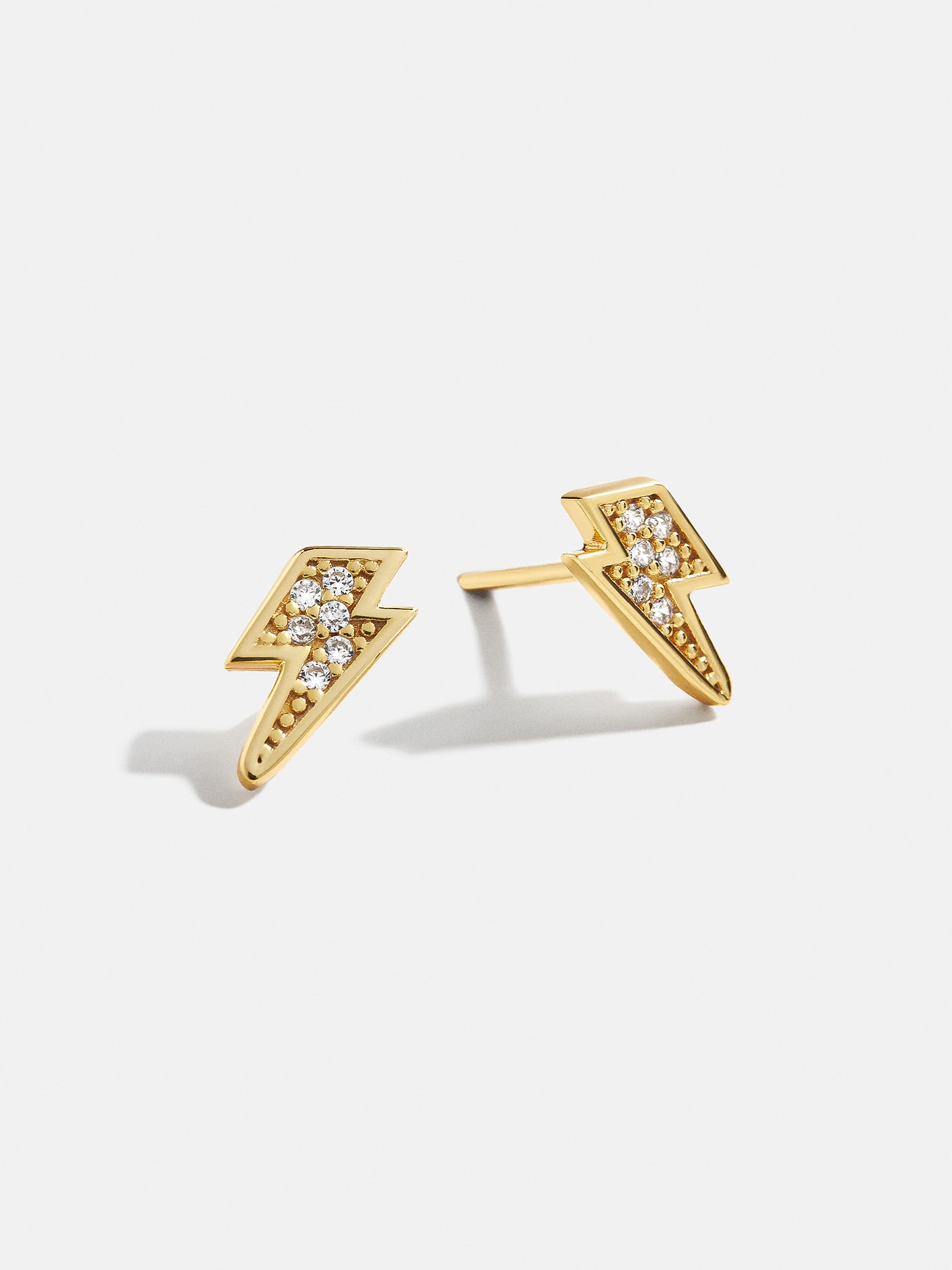 Premium 18K Gold Celestial Lightning Bolt Studs - Ultimate Style Upgrade