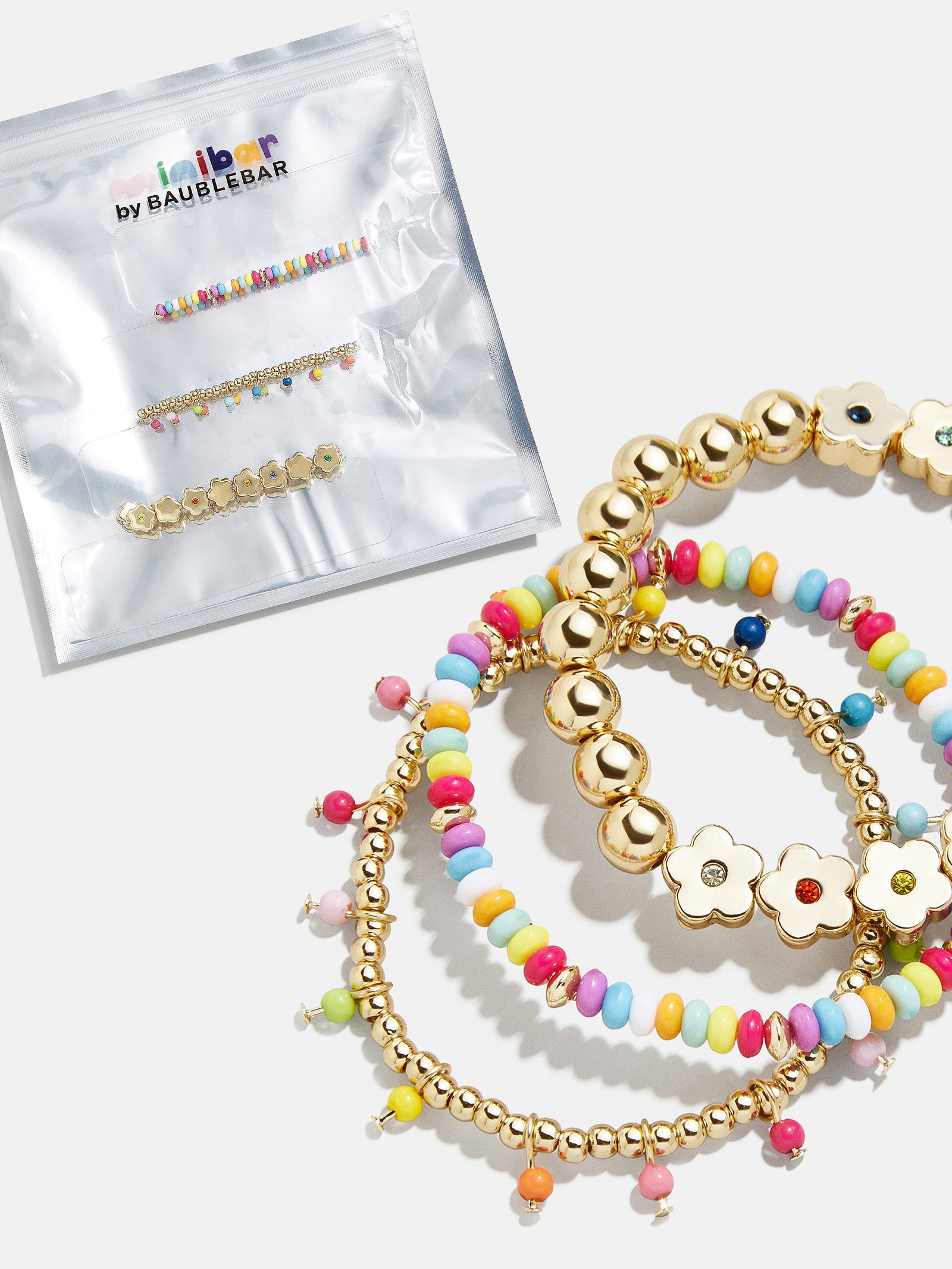 Ultimate Flower Power Kids' Bracelet Set - Creative Wrist Stacks for Little Stylists