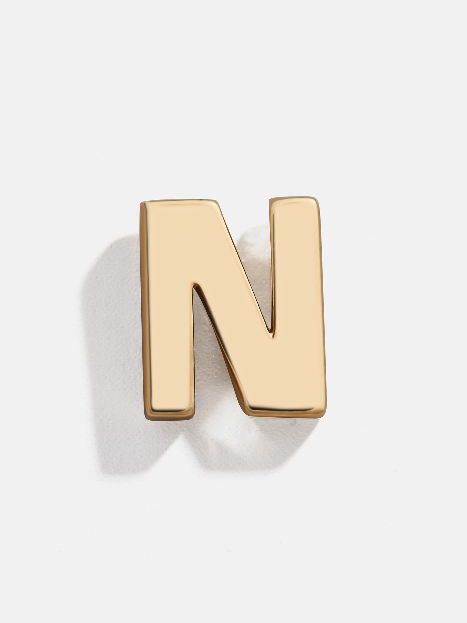 Premium 14K Solid Gold Initial Stud Earring - Personalized Luxury