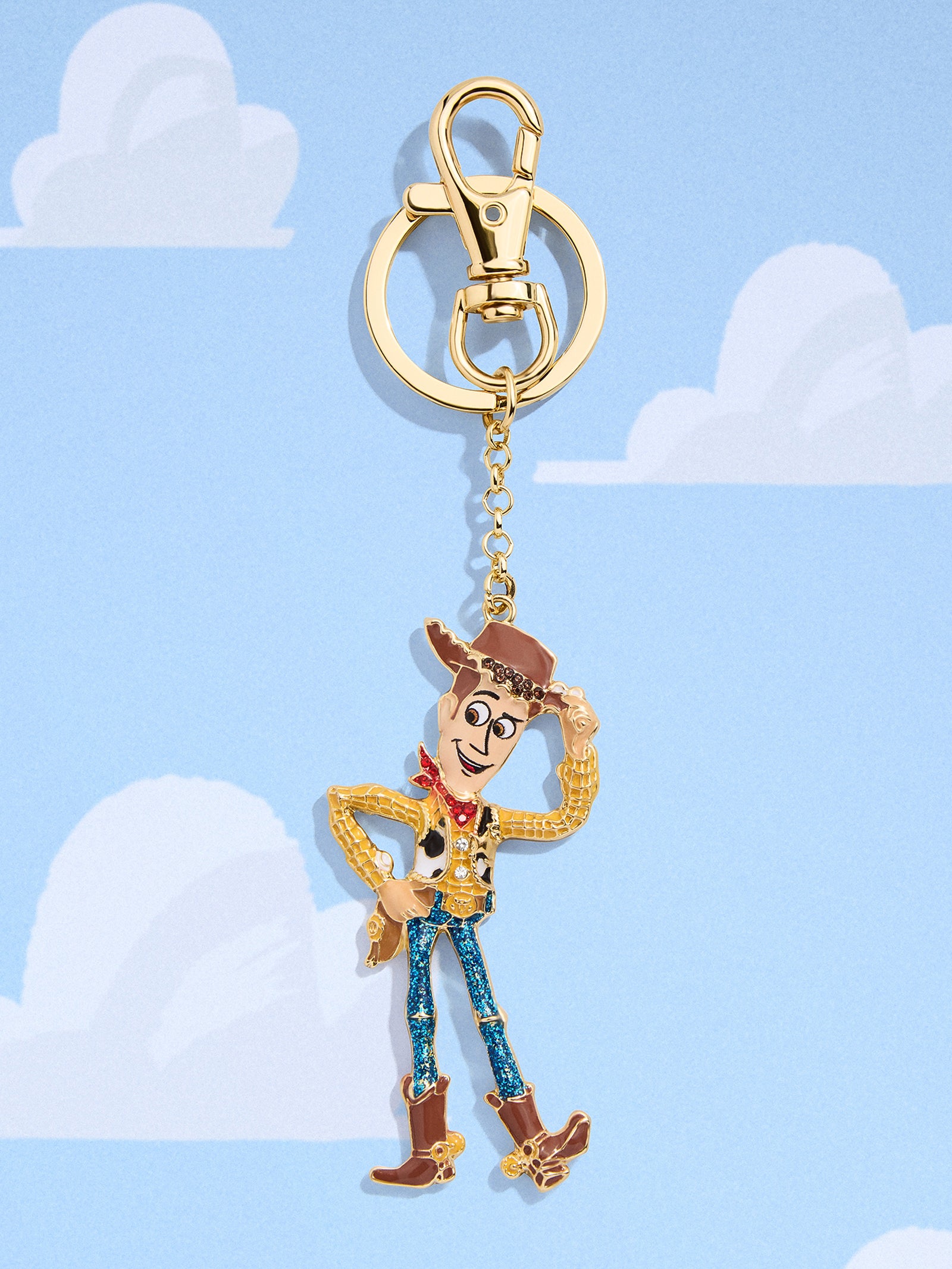 Disney Toy Story Pixar 2D Bag Charm - Woody Style Partner