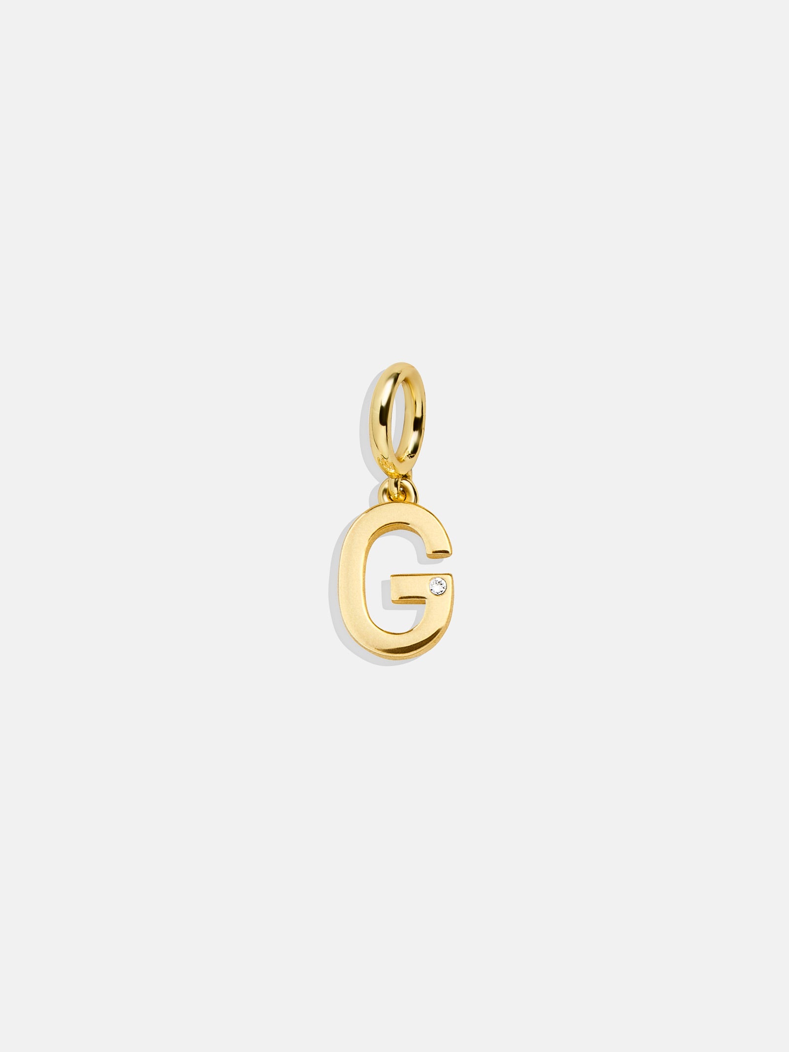 Premium Classic Initial Cluster Charm - Gold