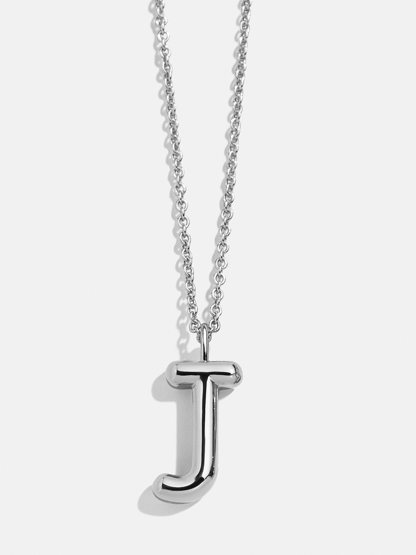 Premium Sterling Silver Custom Initial Necklace - Personalized Minimalist Jewelry