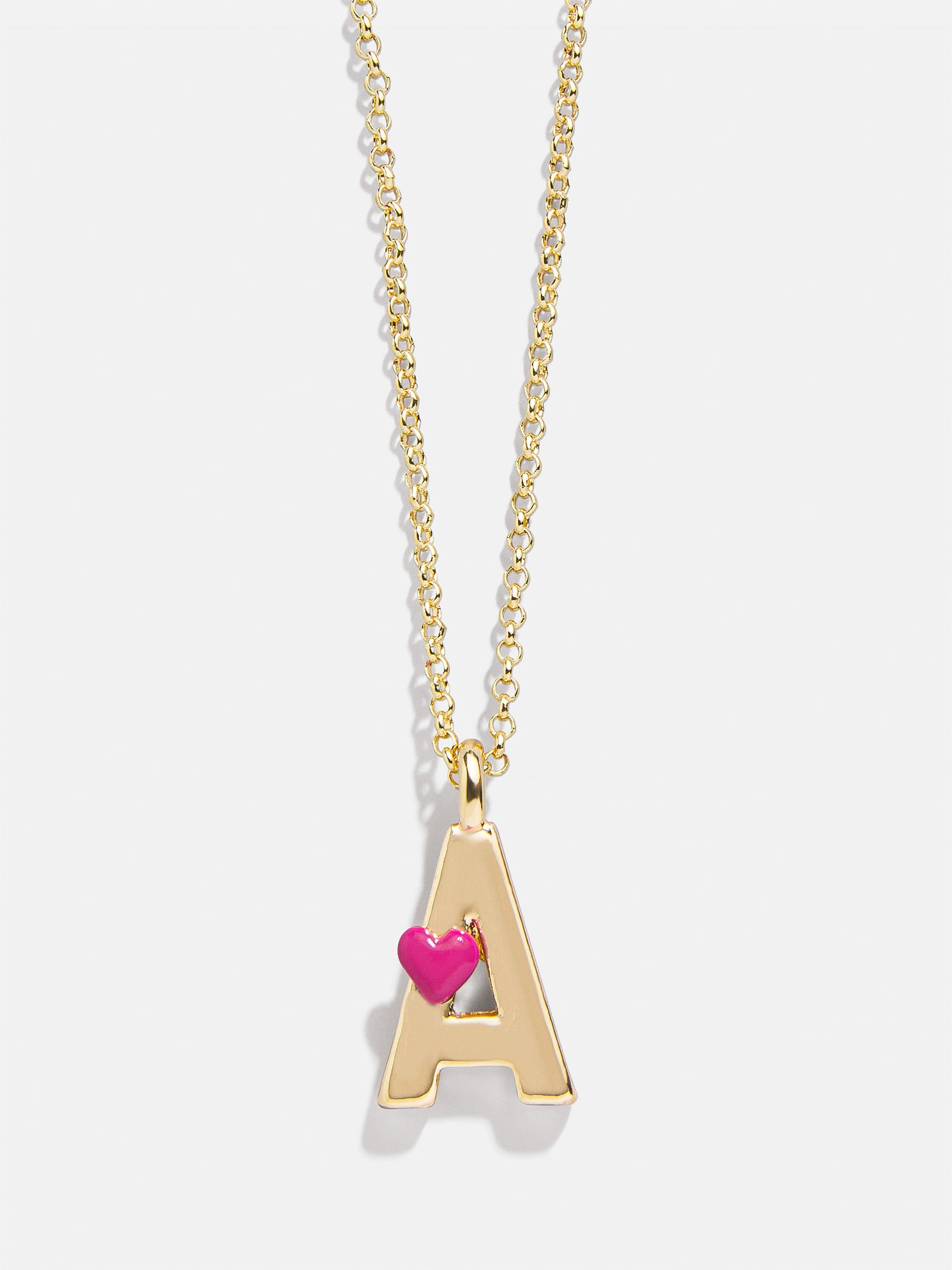 Premium Kids' Heart Initial Necklace - Personalized Gold Jewelry