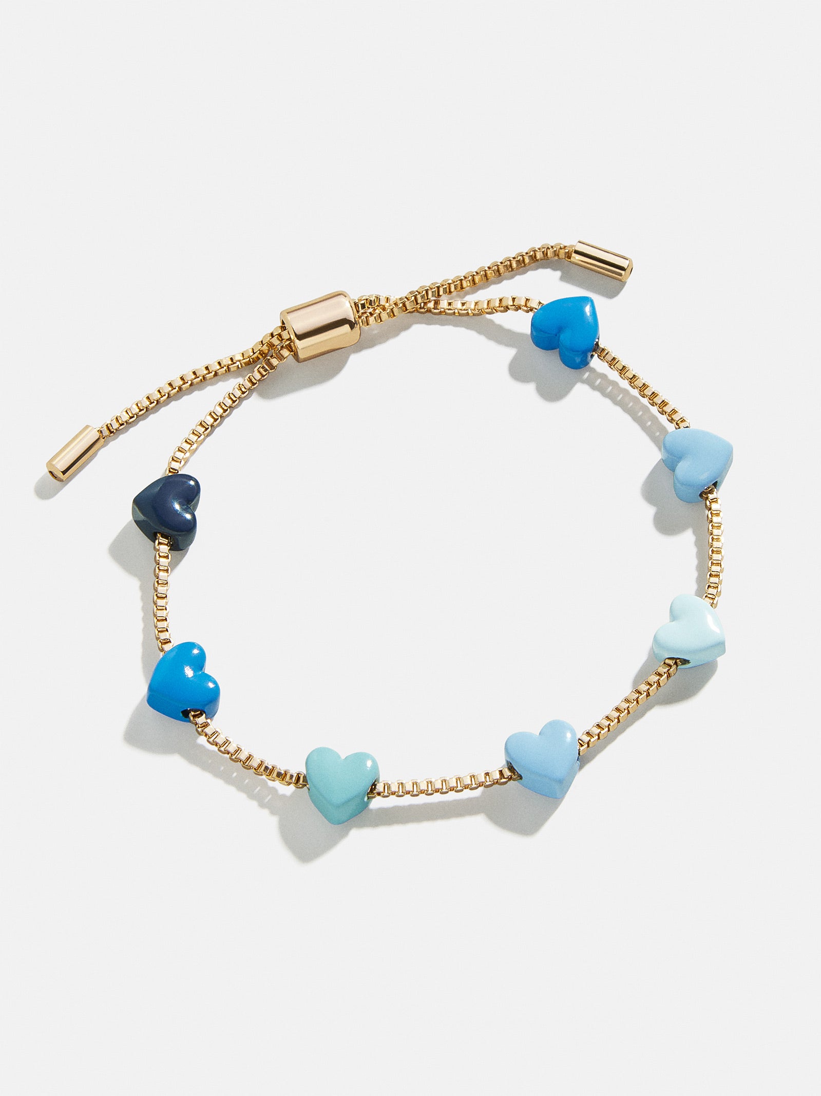 Premium Brittany Kids' Heart Bracelet - Adjustable Blue Design