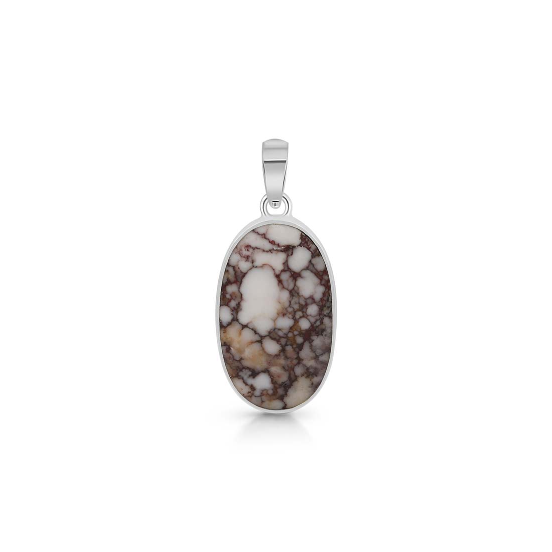 Premium Wild Horse Jasper Pendant - Elegant Statement Jewelry