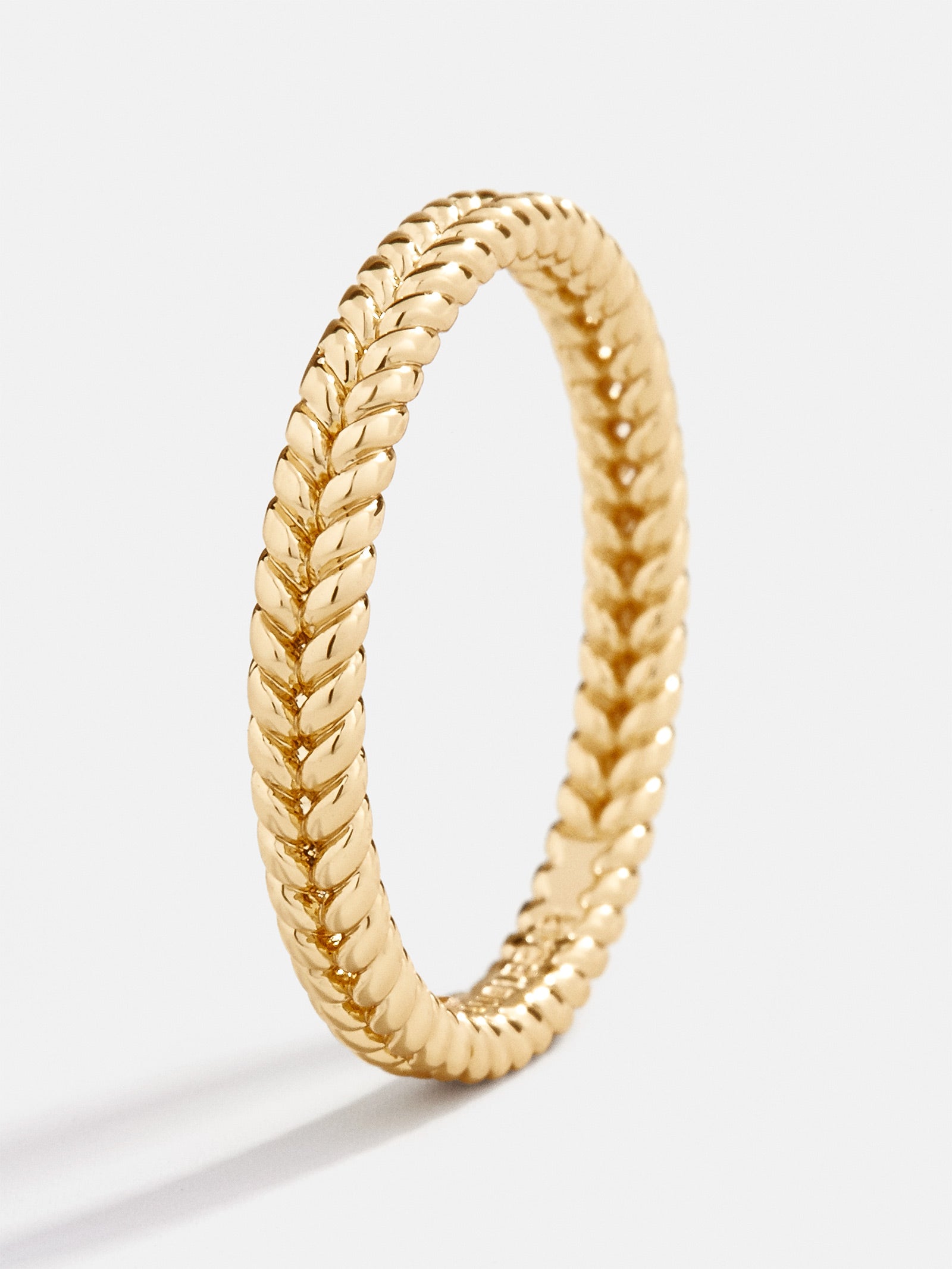 Premium Nyla Braided Gold Ring