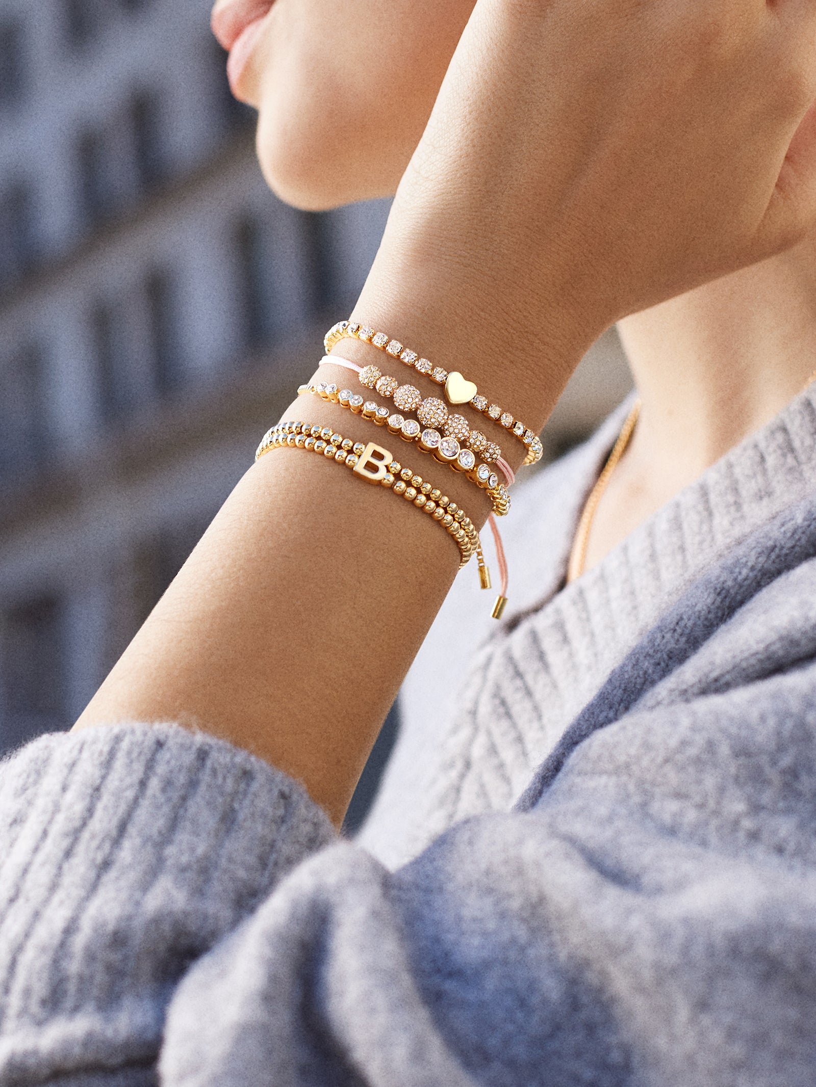 Premium Veronica Silver Cord Bracelet - Ultimate Everyday Glam