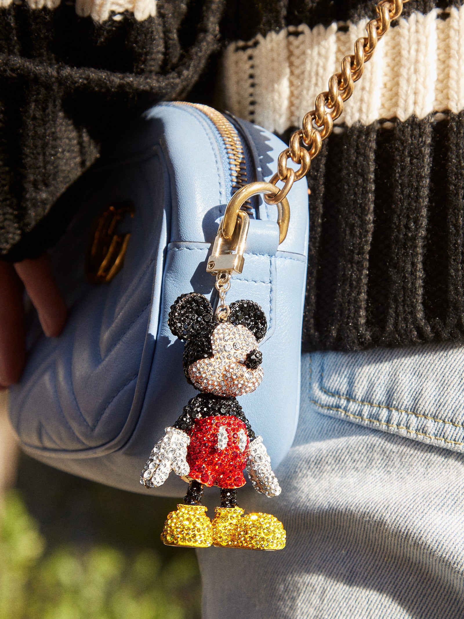 Premium Mickey Mouse Disney Bag Charm - Ultimate Classic Accessory