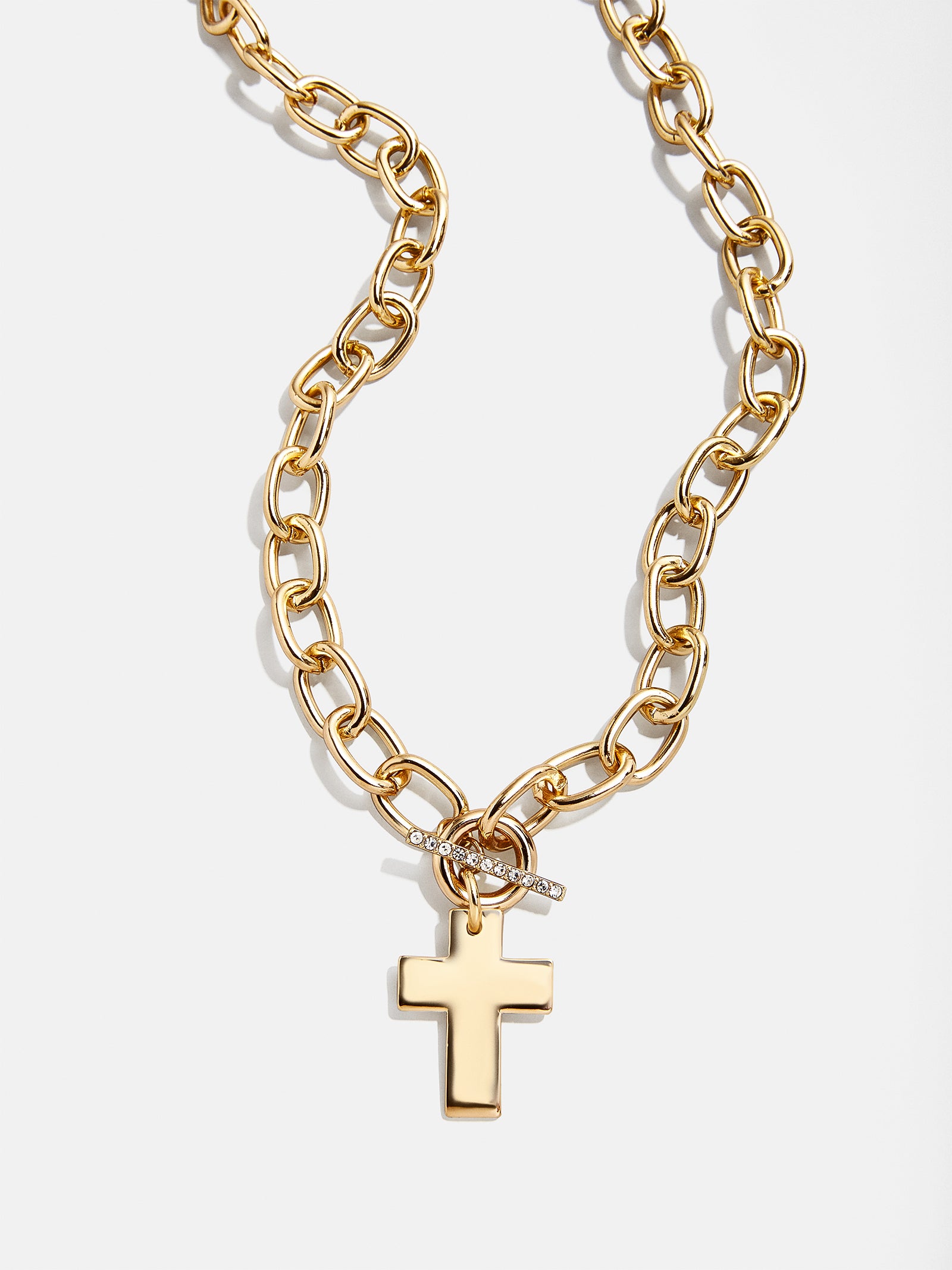 Premium Priscilla Statement Cross Necklace - Bold & Modern Design