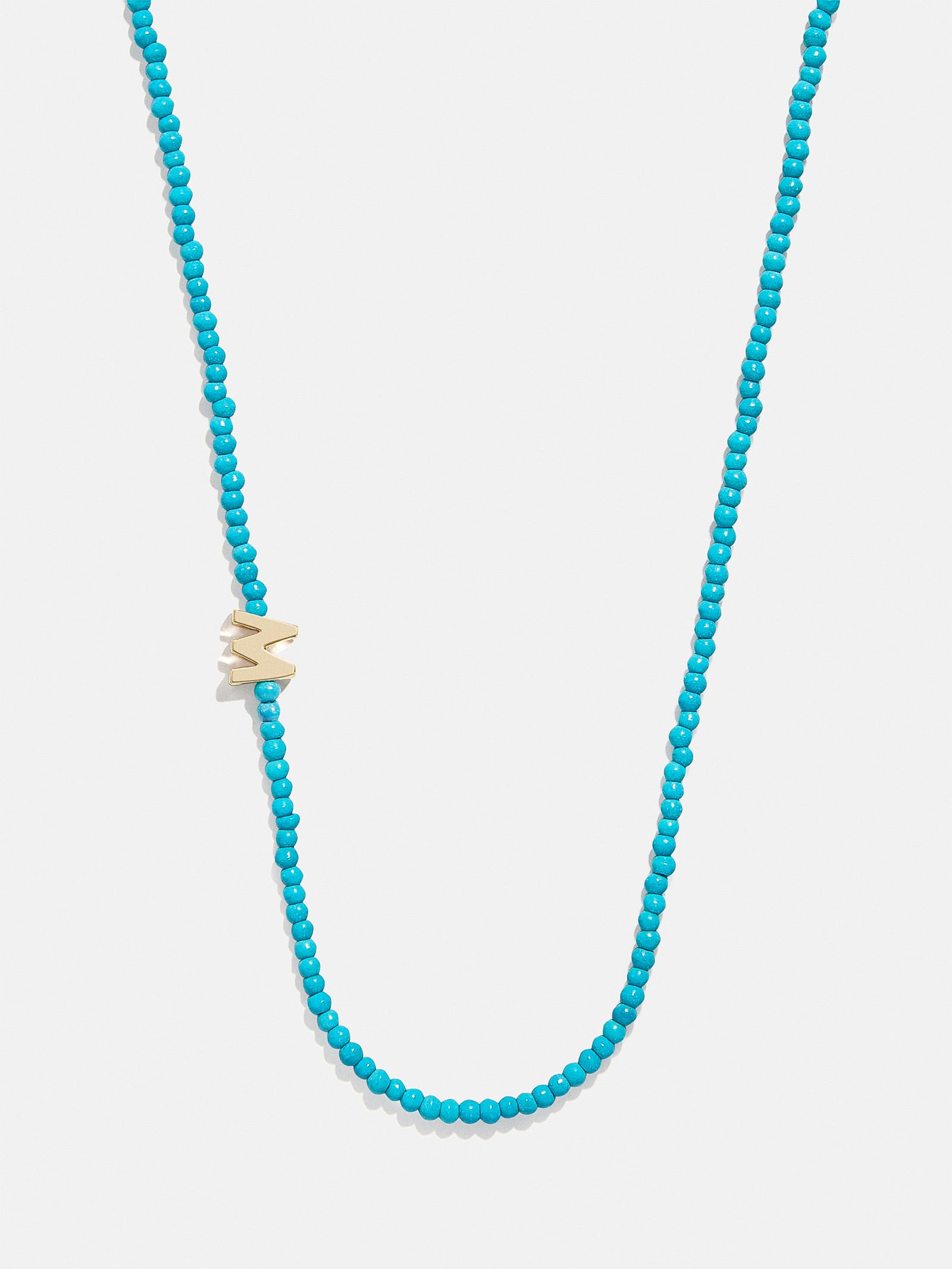 Premium Turquoise Initial Necklace - Personalized & Vibrant