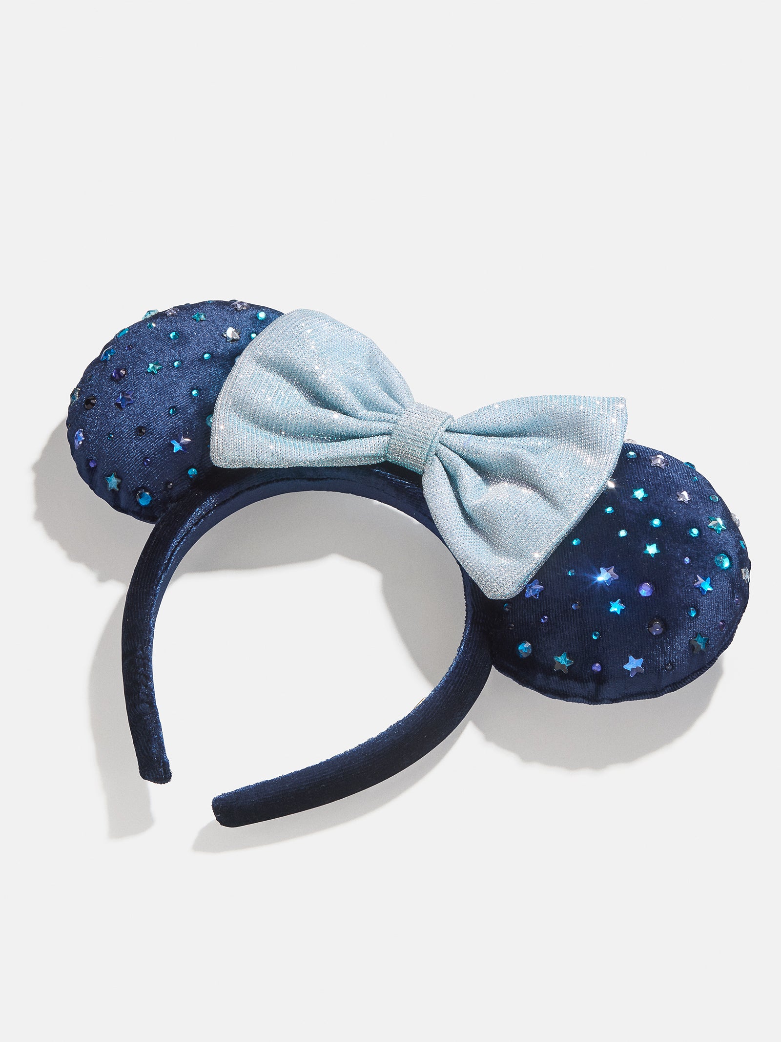 Premium Minnie Mouse Blue Ears Headband - Disney Magic Accessory