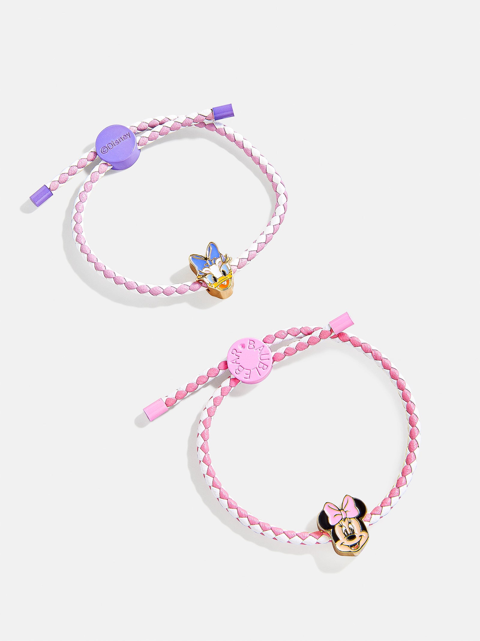 Premium Disney Minnie Mouse & Daisy Duck BFF Bracelet Set - Ultimate Friendship Gift