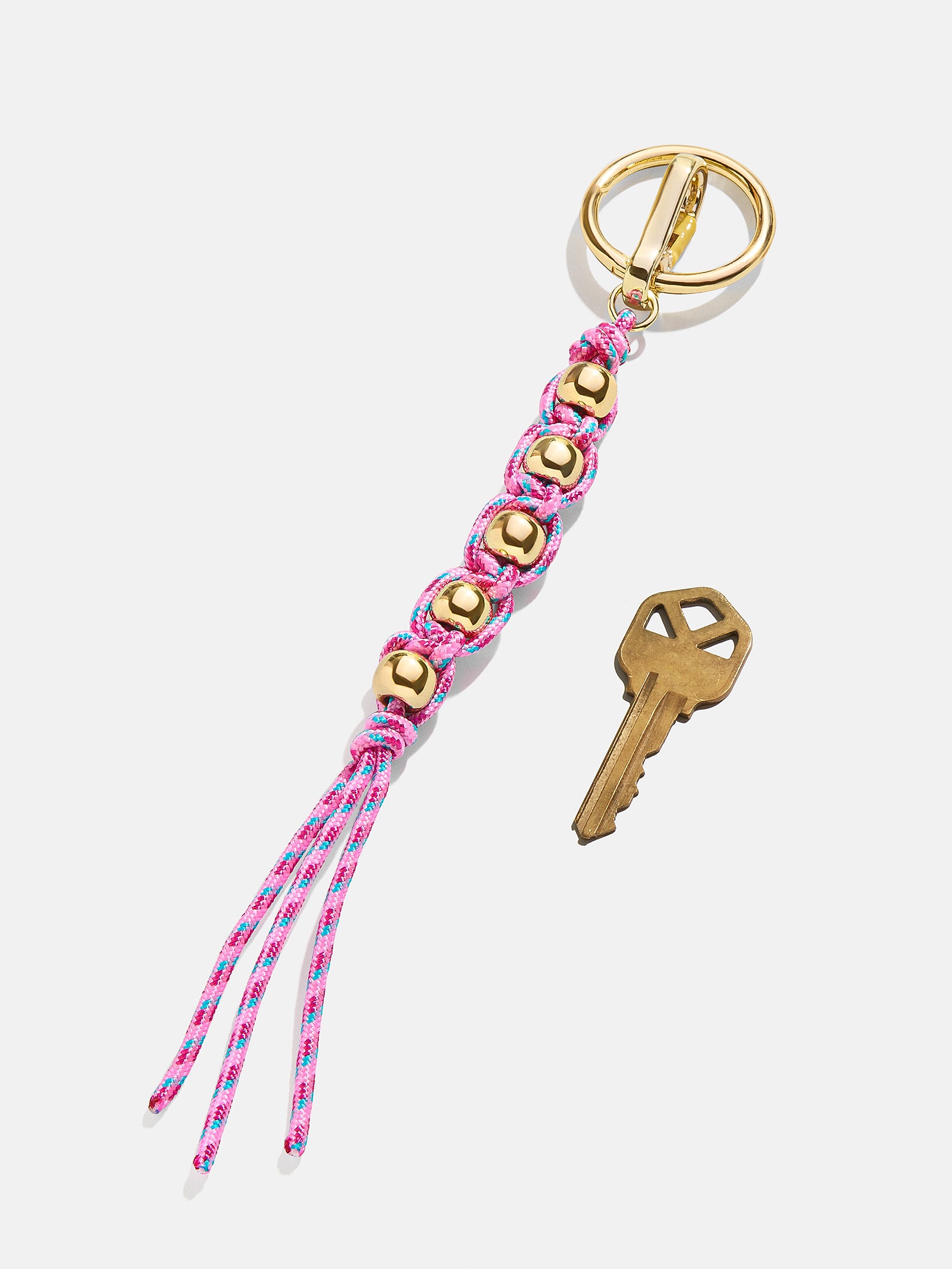 Premium Aria Bag Charm - Stylish Pink Accessory