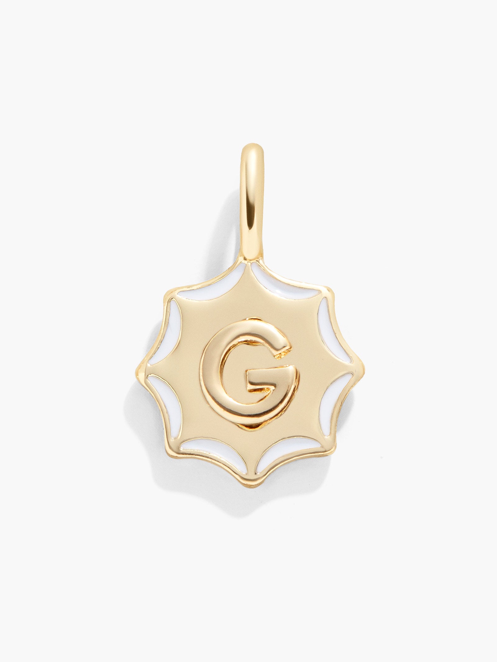 Premium Carolyn Initial Charm - Gold Elegance