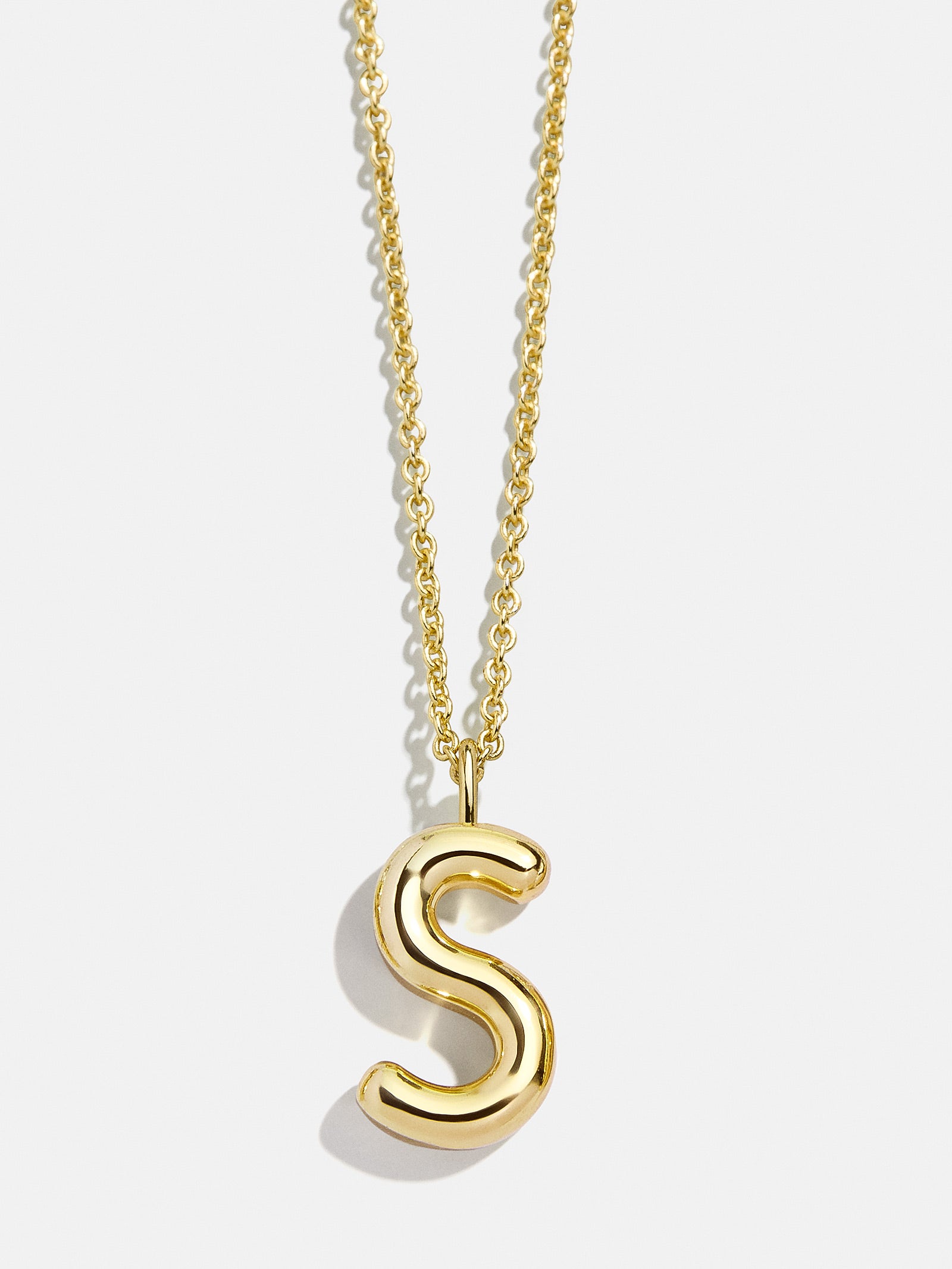 Premium Custom Gold Initial Necklace - Gold Plated Brass for Personalized Style