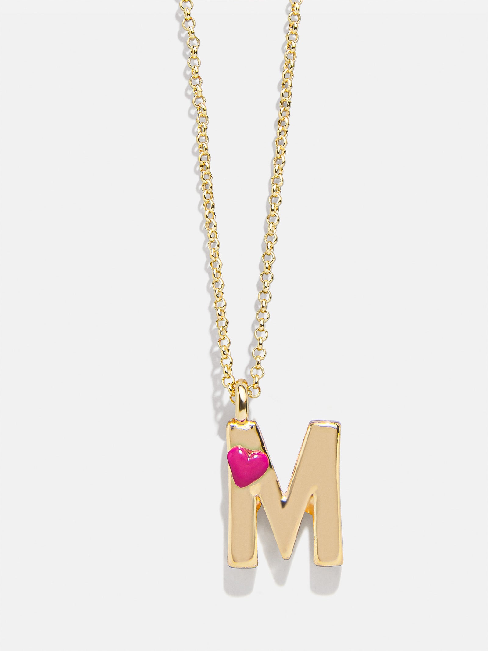 Premium Kids' Heart Initial Necklace - Personalized Gold Jewelry