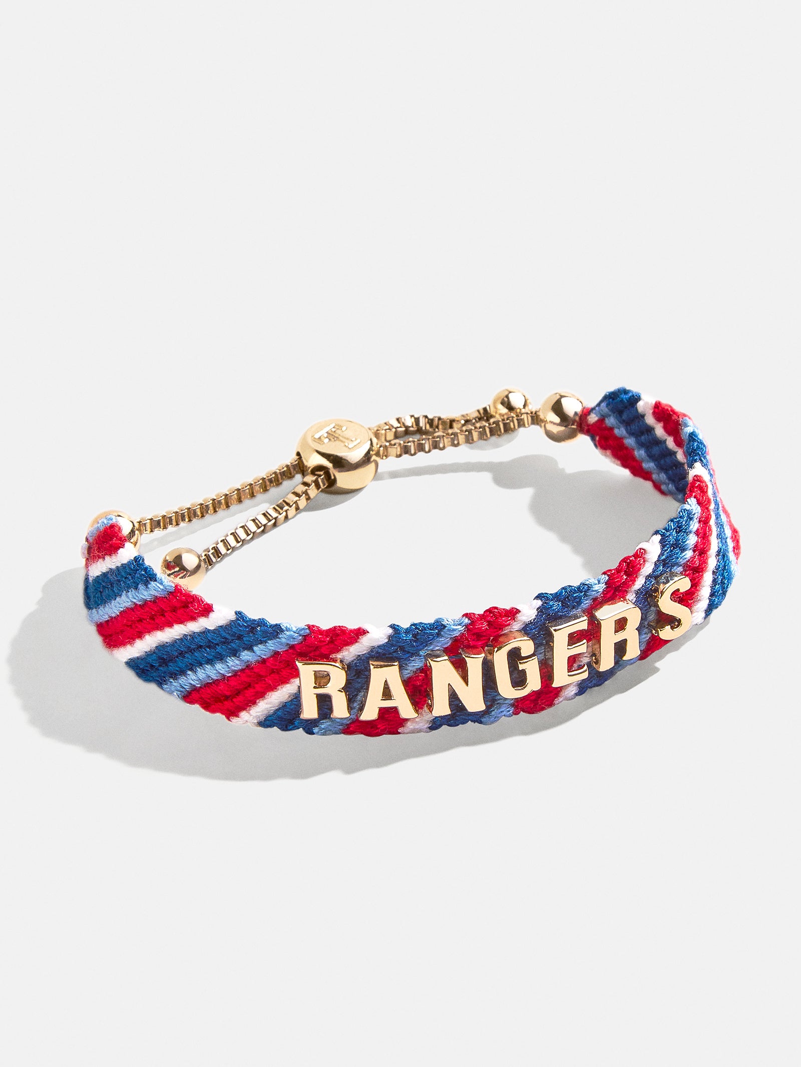 Premium MLB Woven Friendship Bracelet - Texas Rangers Edition