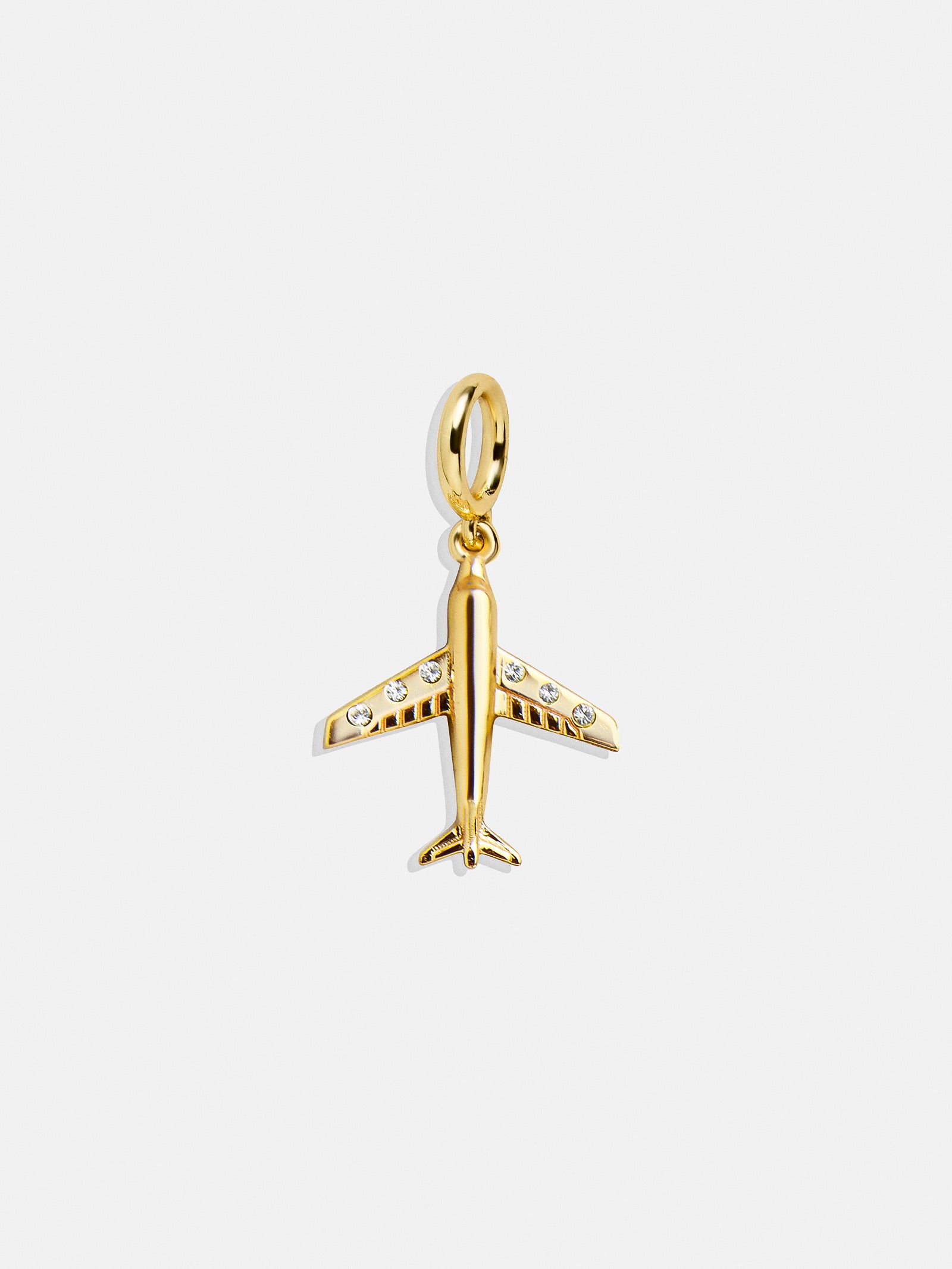 Premium Cluster Charm Necklace - Airplane Design