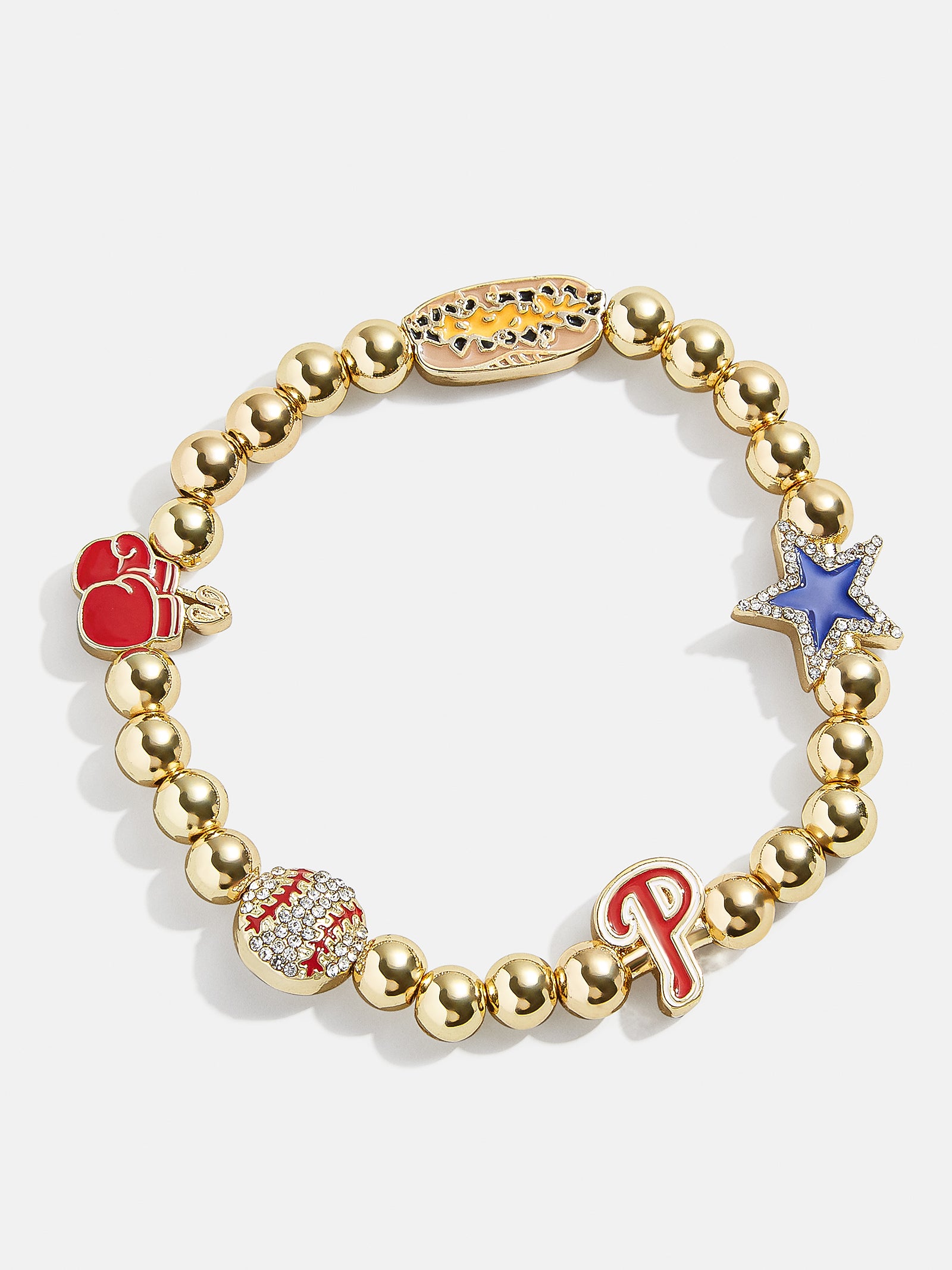 Premium MLB Pisa Charm Bracelet - Philadelphia Phillies Edition