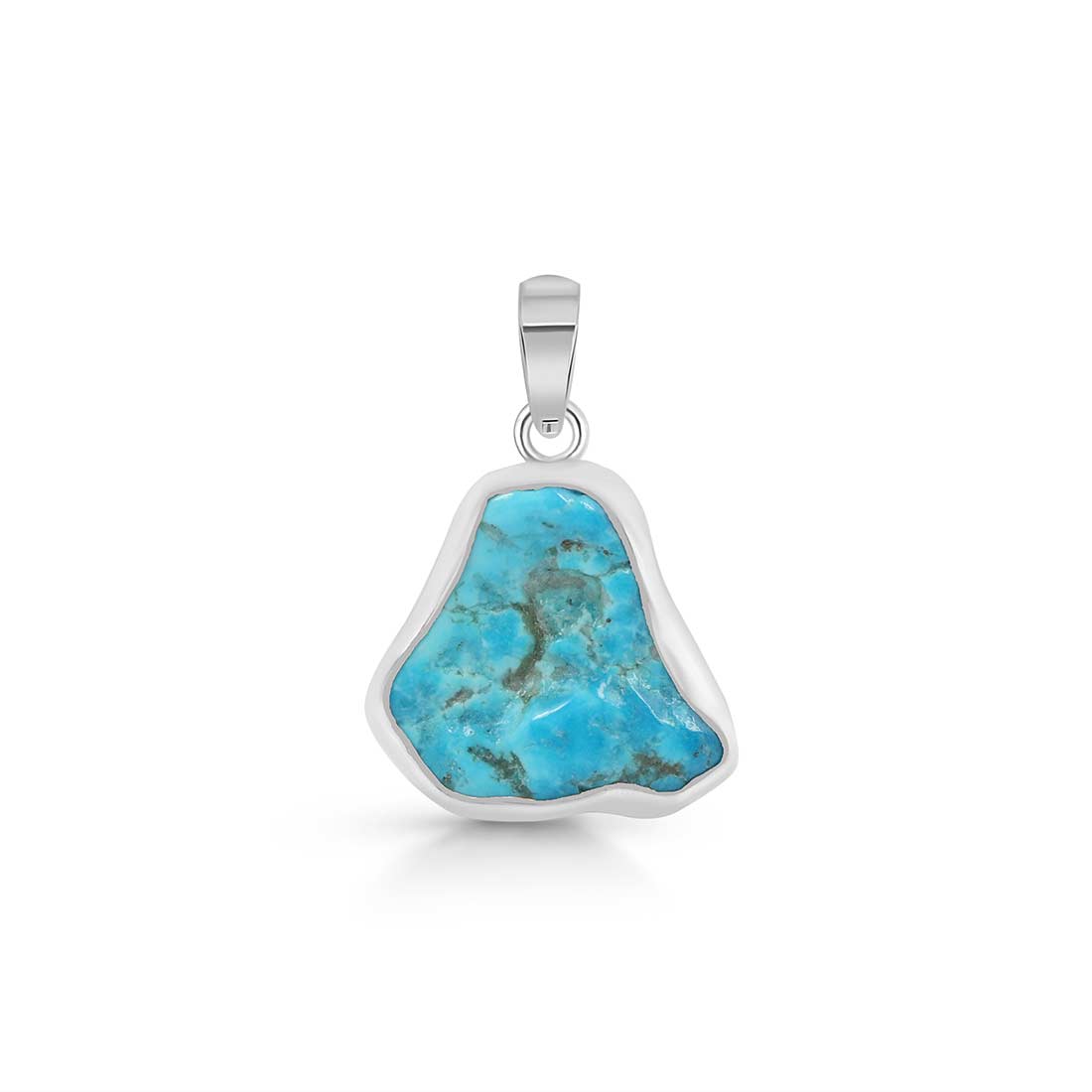 Premium Turquoise Rough Pendant - Authentic Sagacia Jewelry (TRQ-P-67)