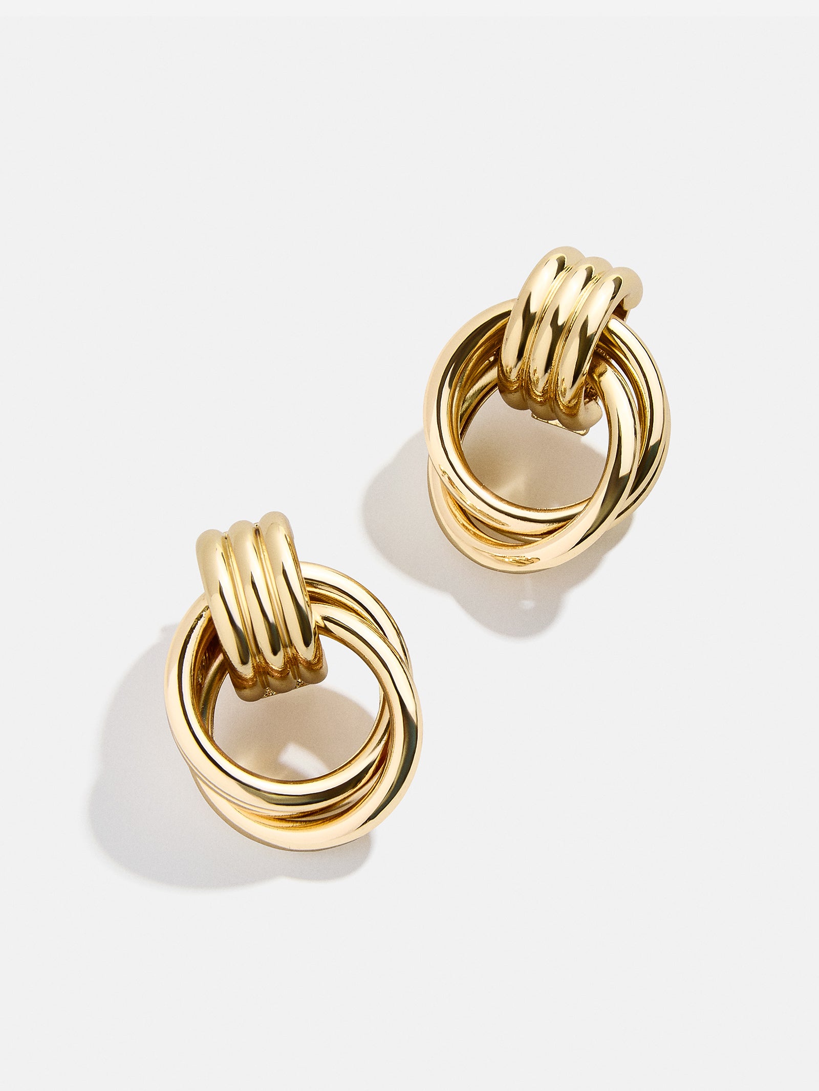 Premium Shiloh Gold Hoop Earrings