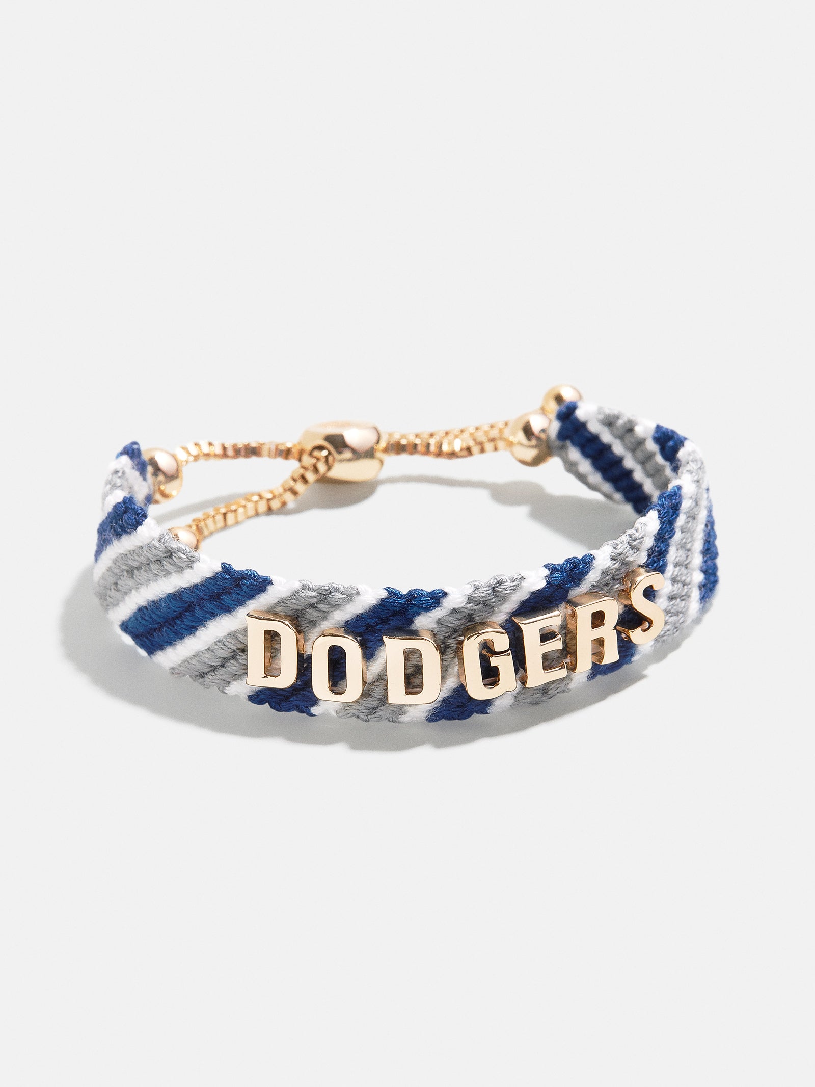 Premium MLB Woven Friendship Bracelet - Los Angeles Dodgers Official Fan Gear