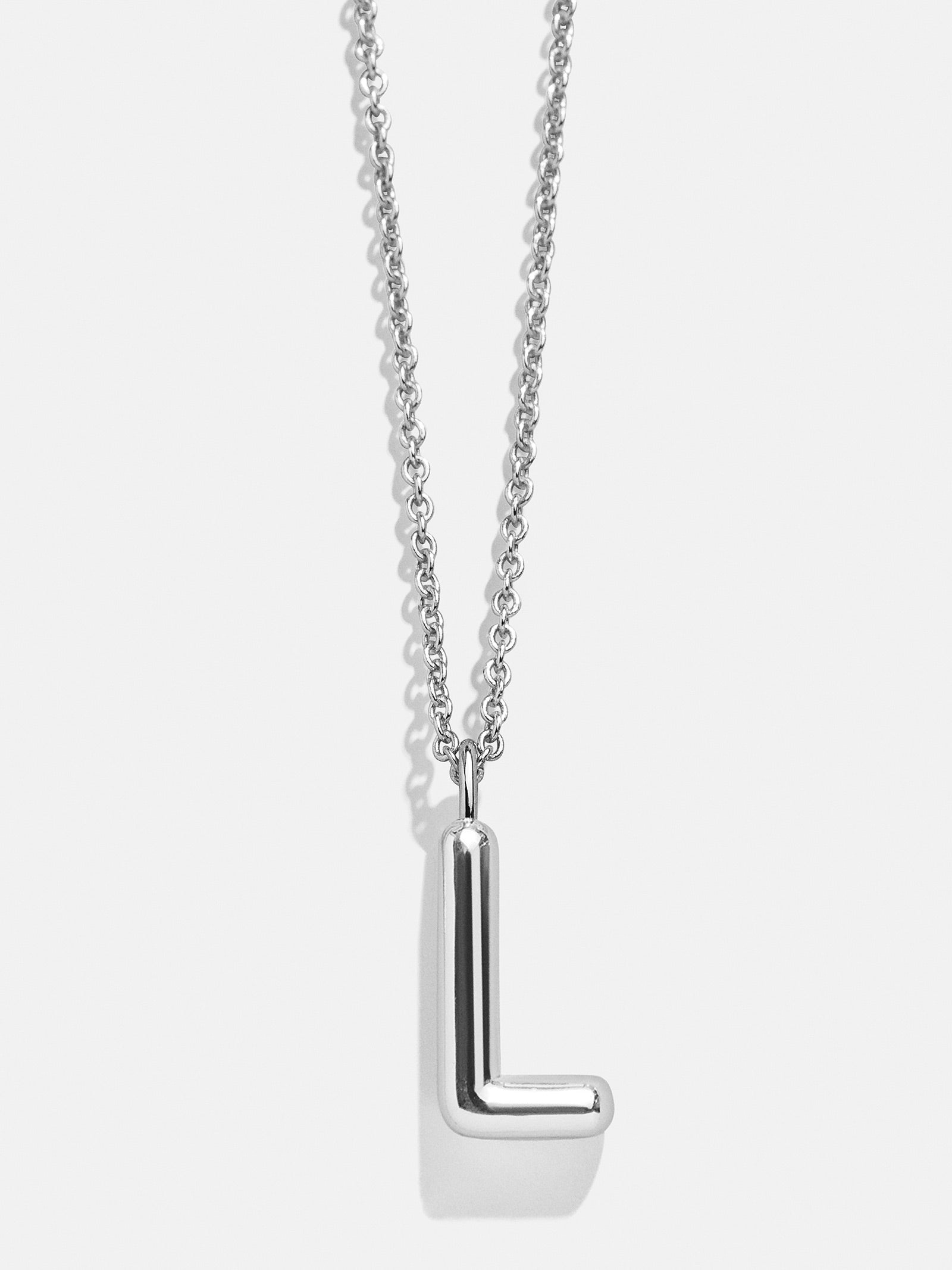 Premium Sterling Silver Custom Initial Necklace - Personalized Minimalist Jewelry