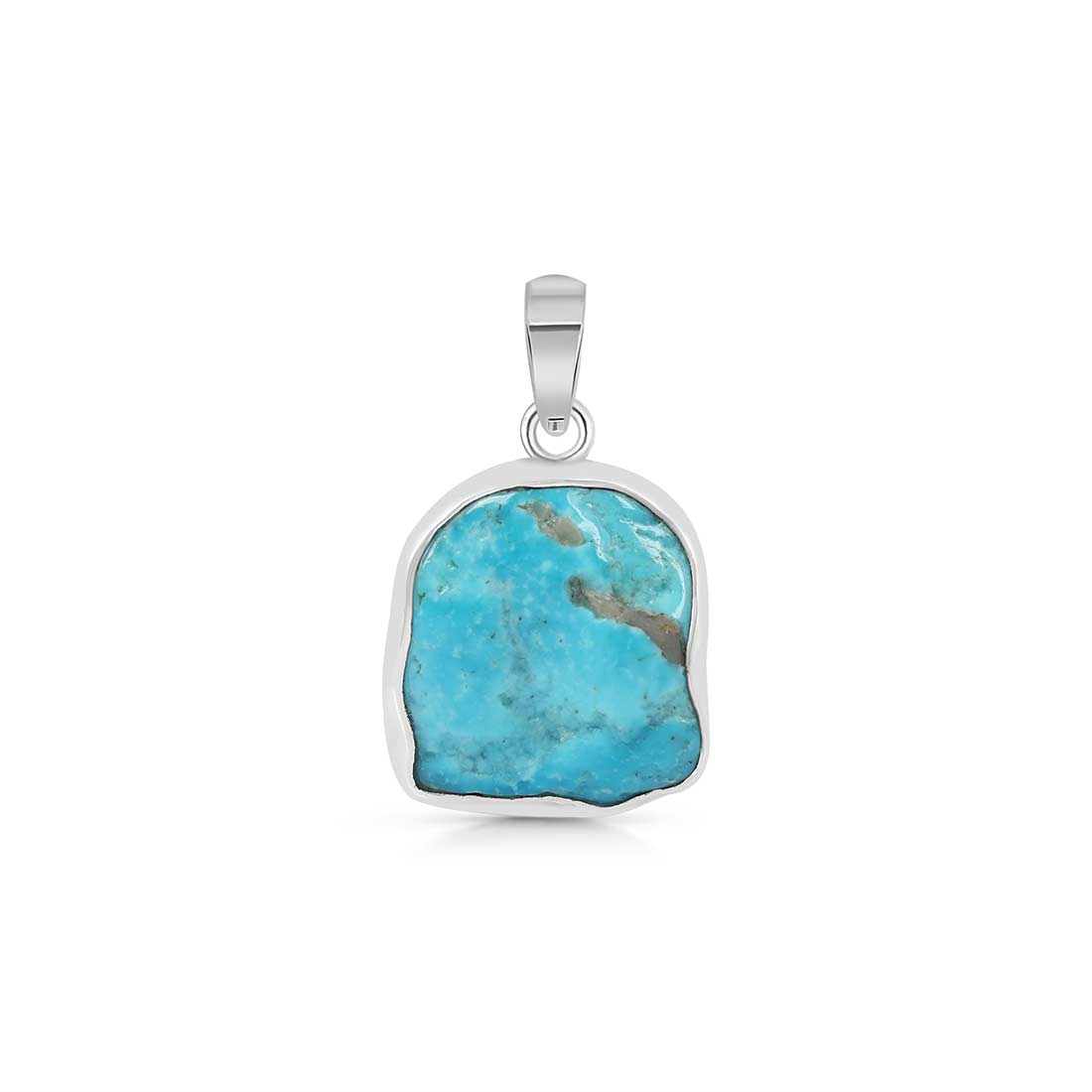 Premium Turquoise Rough Pendant - TRQ-P-42 | Sagacia Jewelry