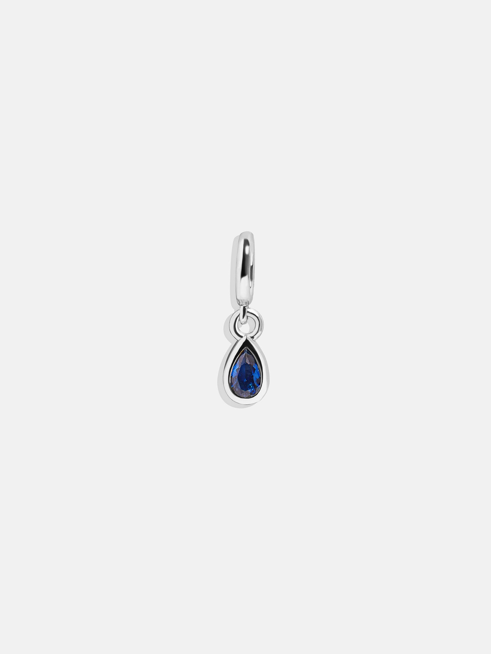 Premium Sapphire Birthstone Charm Necklace