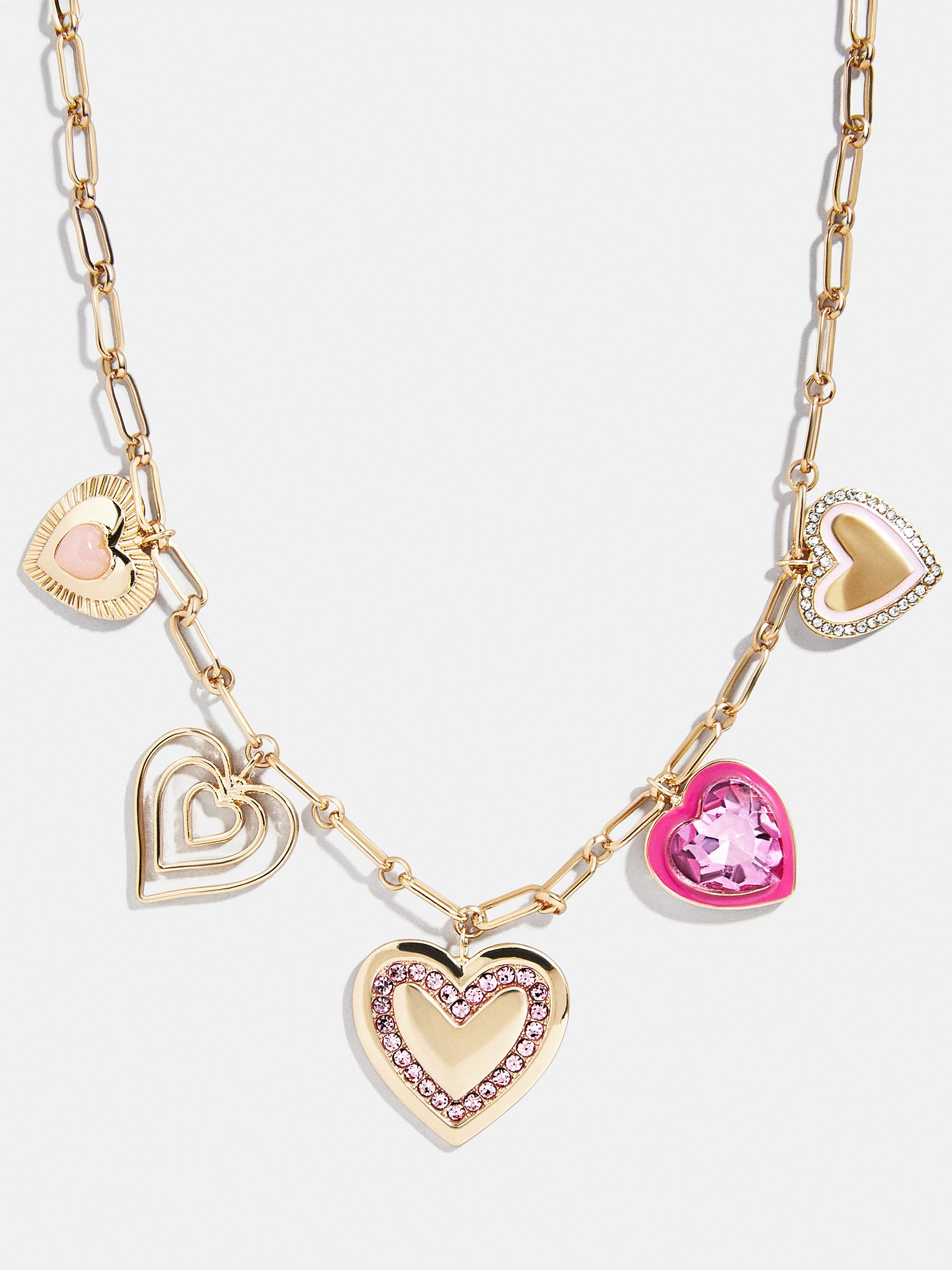 Premium Sweetheart Kids' Heart Charm Necklace - Perfect Gift for Little Fashionistas