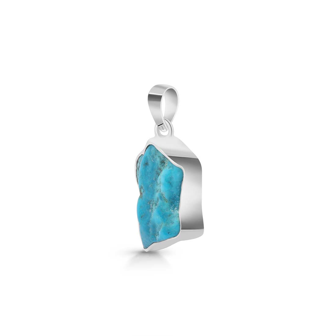 Premium Turquoise Rough Pendant - Ultimate Statement Jewelry (TRQ-P-41)