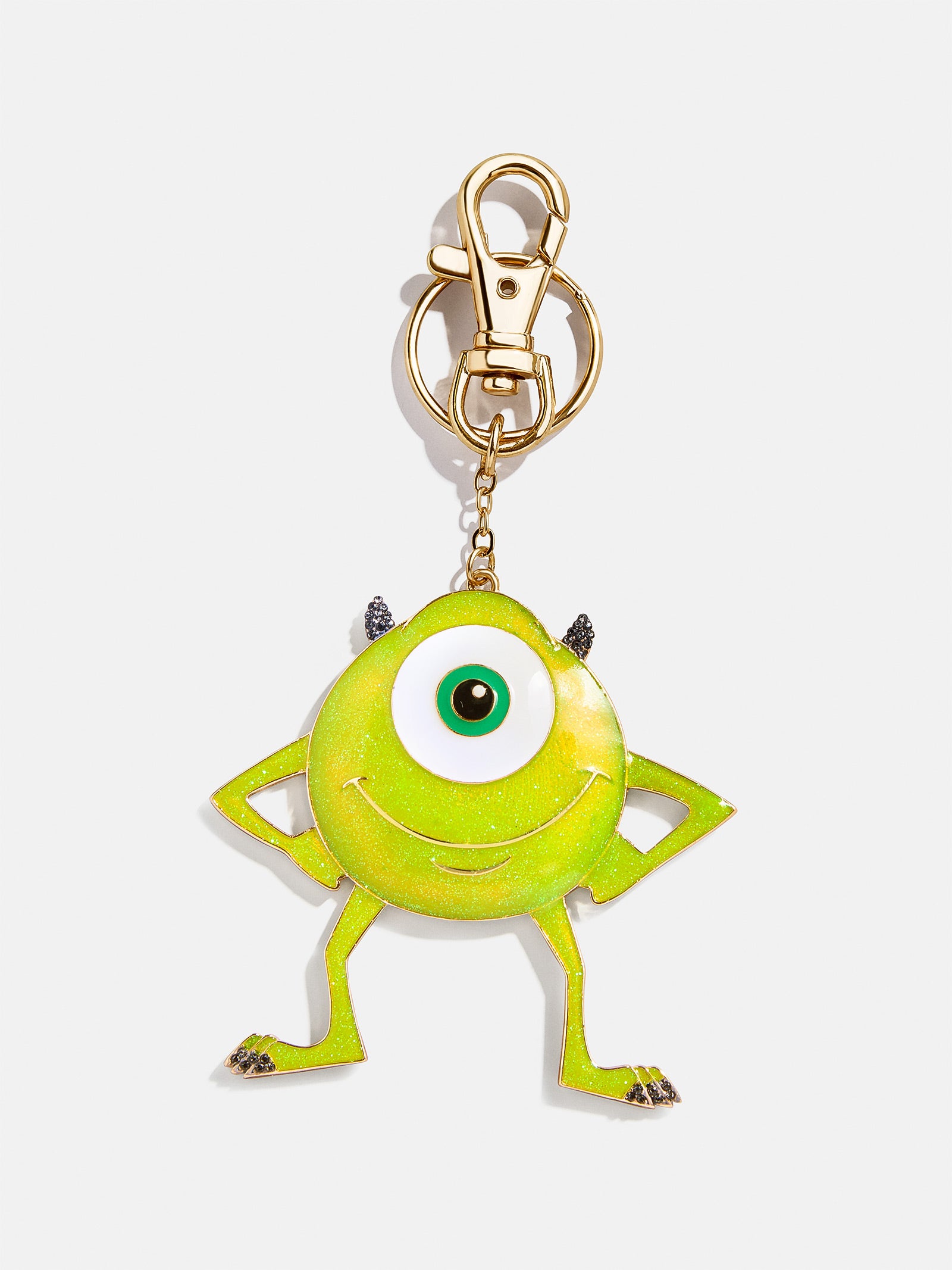 Premium Disney Monsters Inc Mike Wazowski Bag Charm - Ultimate Pixar Accessory