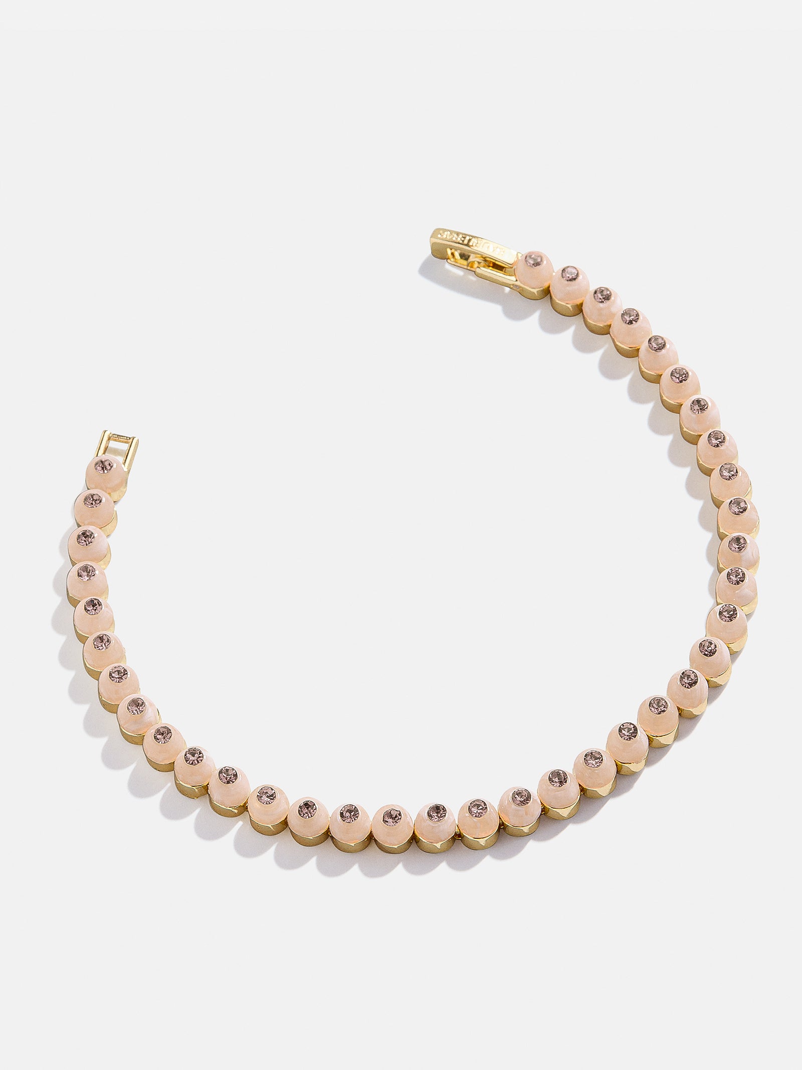 Premium Brielle Tennis Bracelet - Light Pink