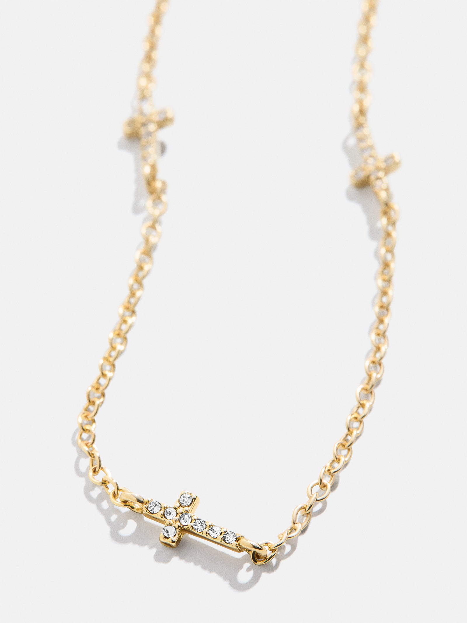 Ultimate Divine & Protect Cross Necklace - Premium Gold Chain