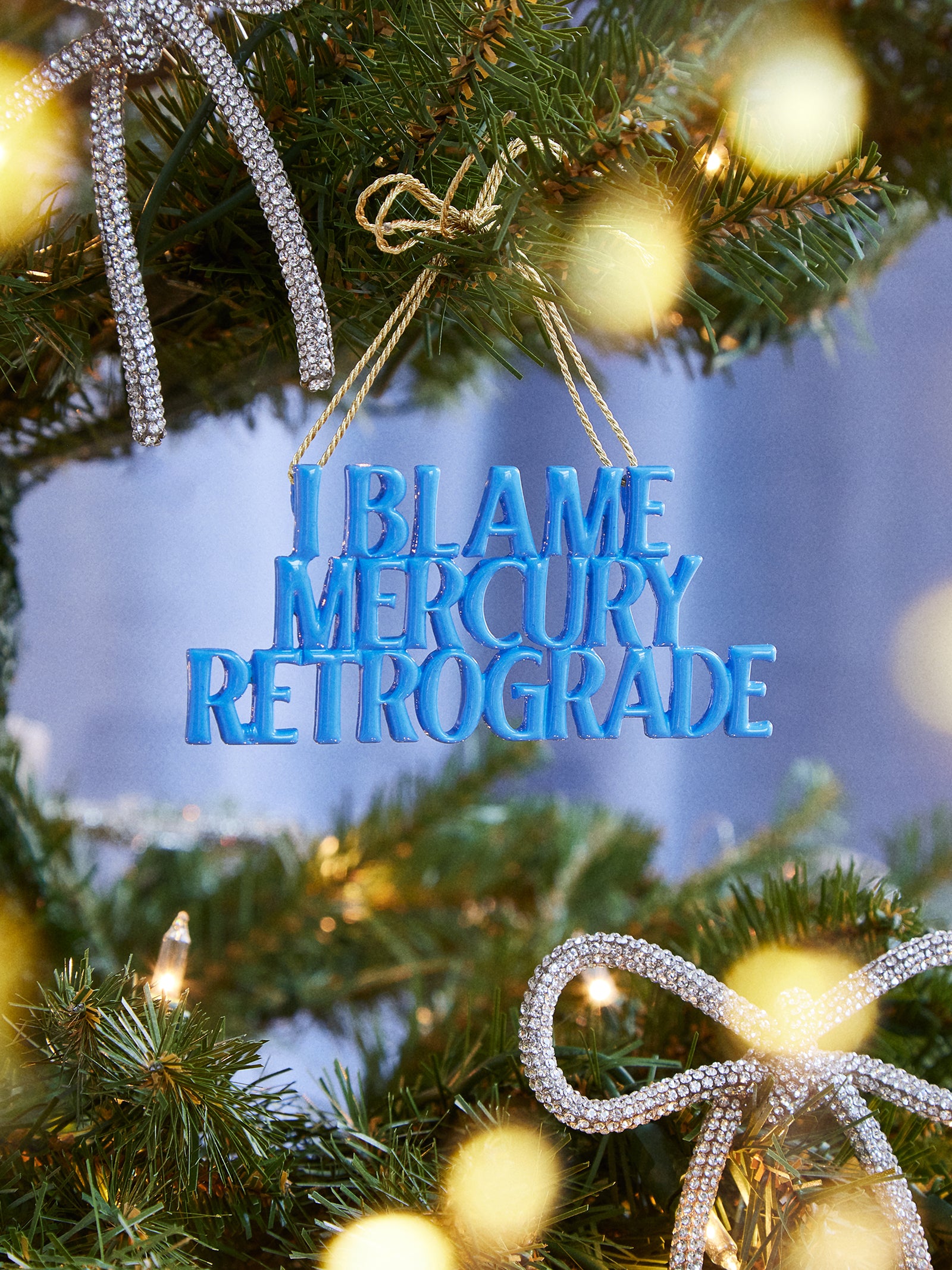 Premium Mercury In Retrograde Ornament - Say It All with Style