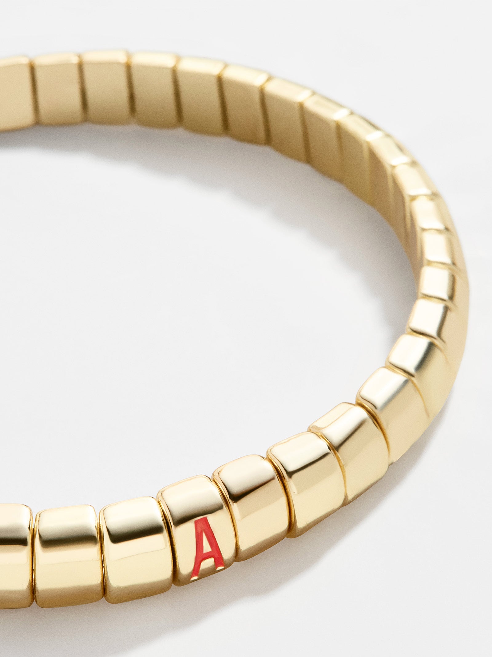 Premium Hannah Initial Pisa Bracelet - Gold, Personalized Elegance