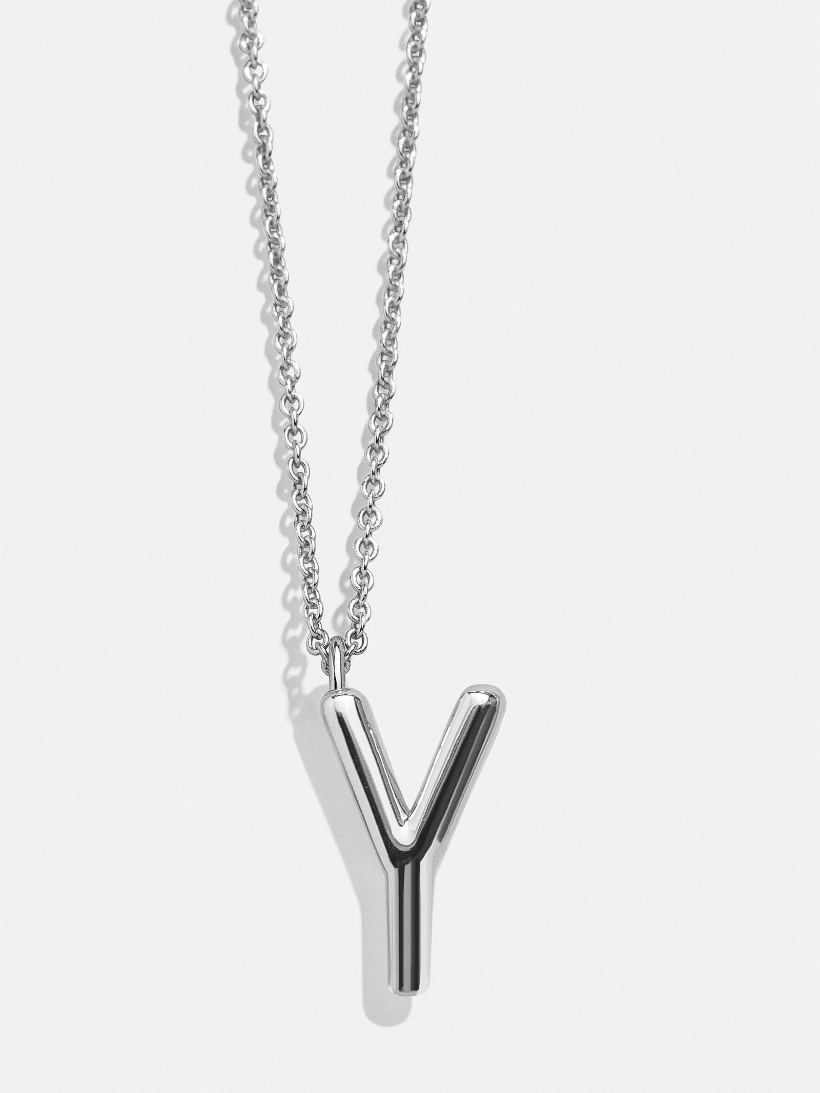 Premium Sterling Silver Custom Initial Necklace - Personalized Minimalist Jewelry