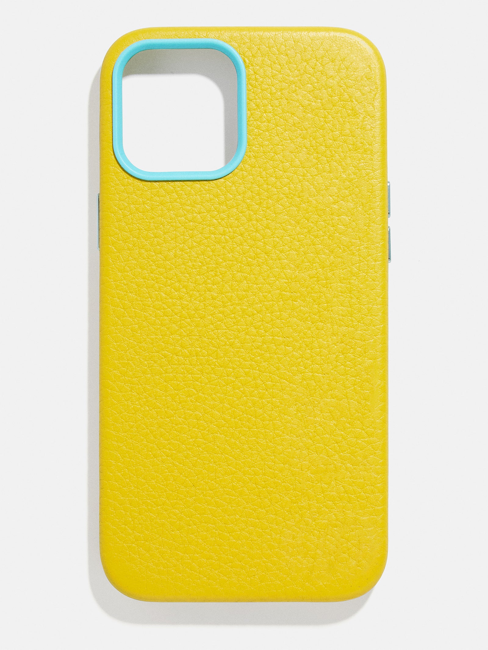 Premium Genuine Leather iPhone Case - Chartreuse