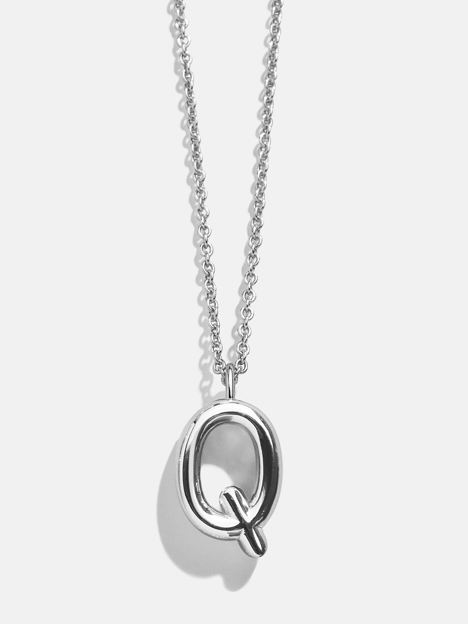 Premium Sterling Silver Custom Initial Necklace - Personalized Minimalist Jewelry